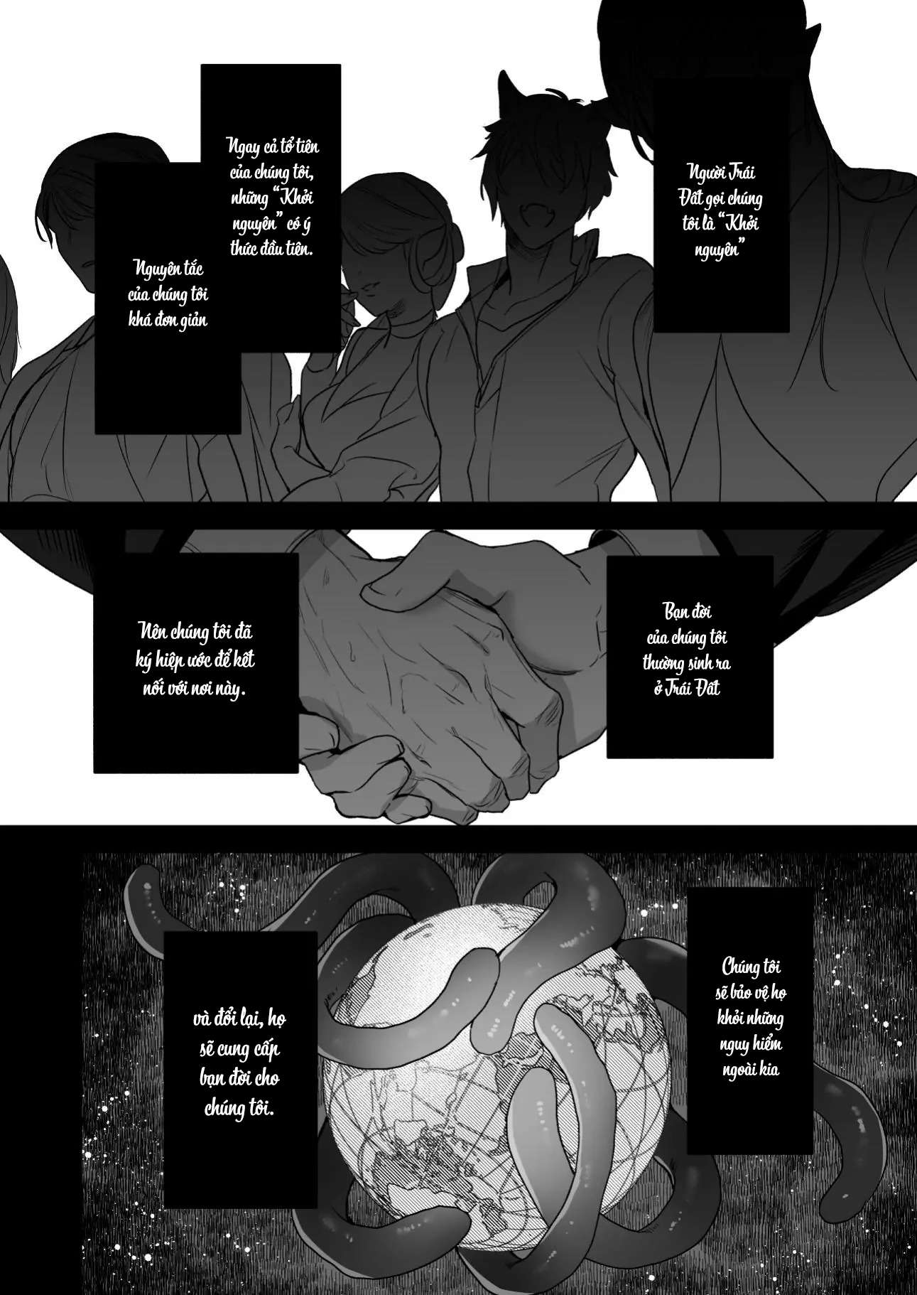 [18+] Không được lựa chọn, tôi phải làm vợ của người khởi nguyên Chap 1 - Trang 2