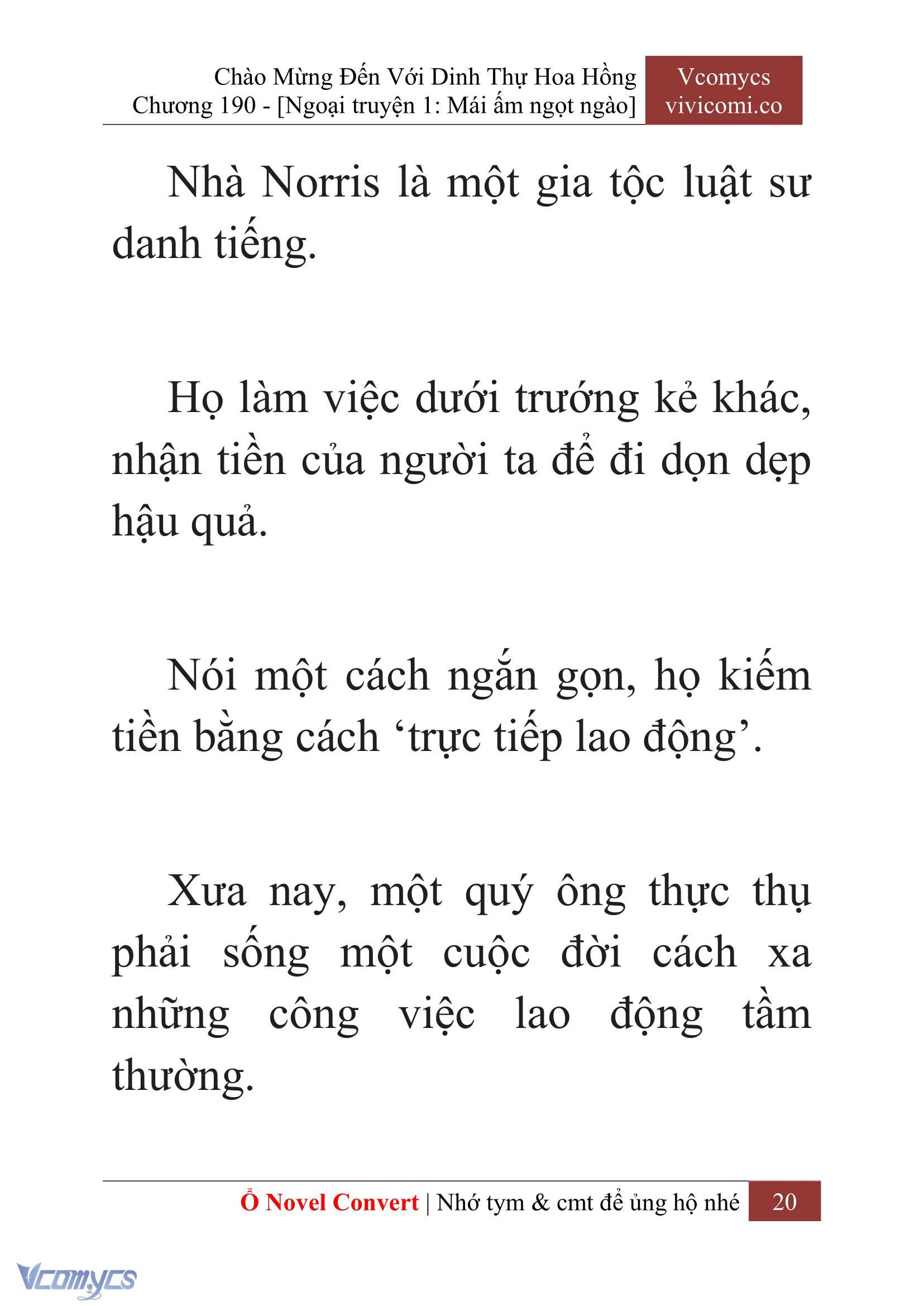 [Novel] Chào Mừng Đến Với Dinh Thự Hoa Hồng Chap 190 - Trang 2