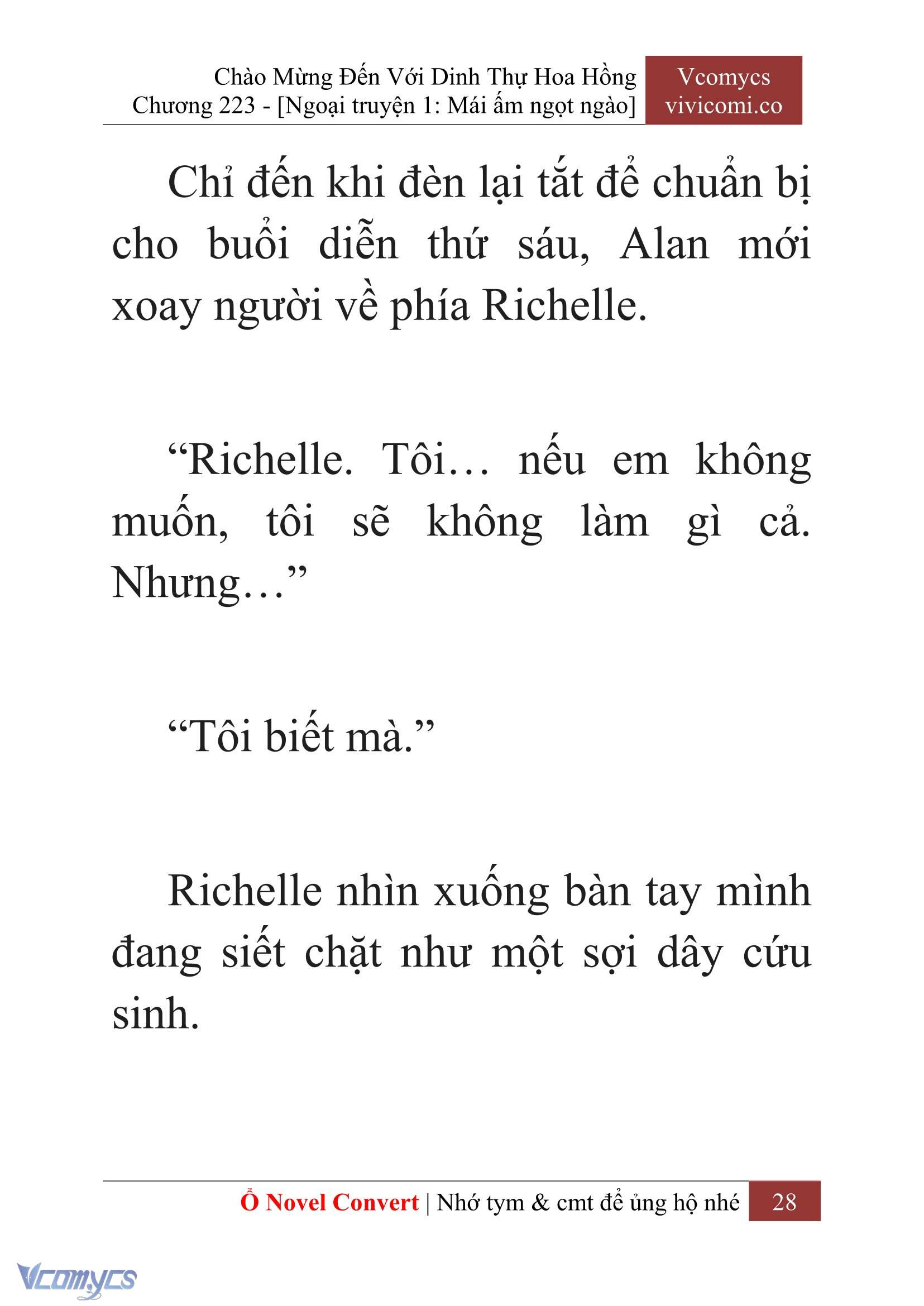[Novel] Chào Mừng Đến Với Dinh Thự Hoa Hồng Chap 223 - Trang 2