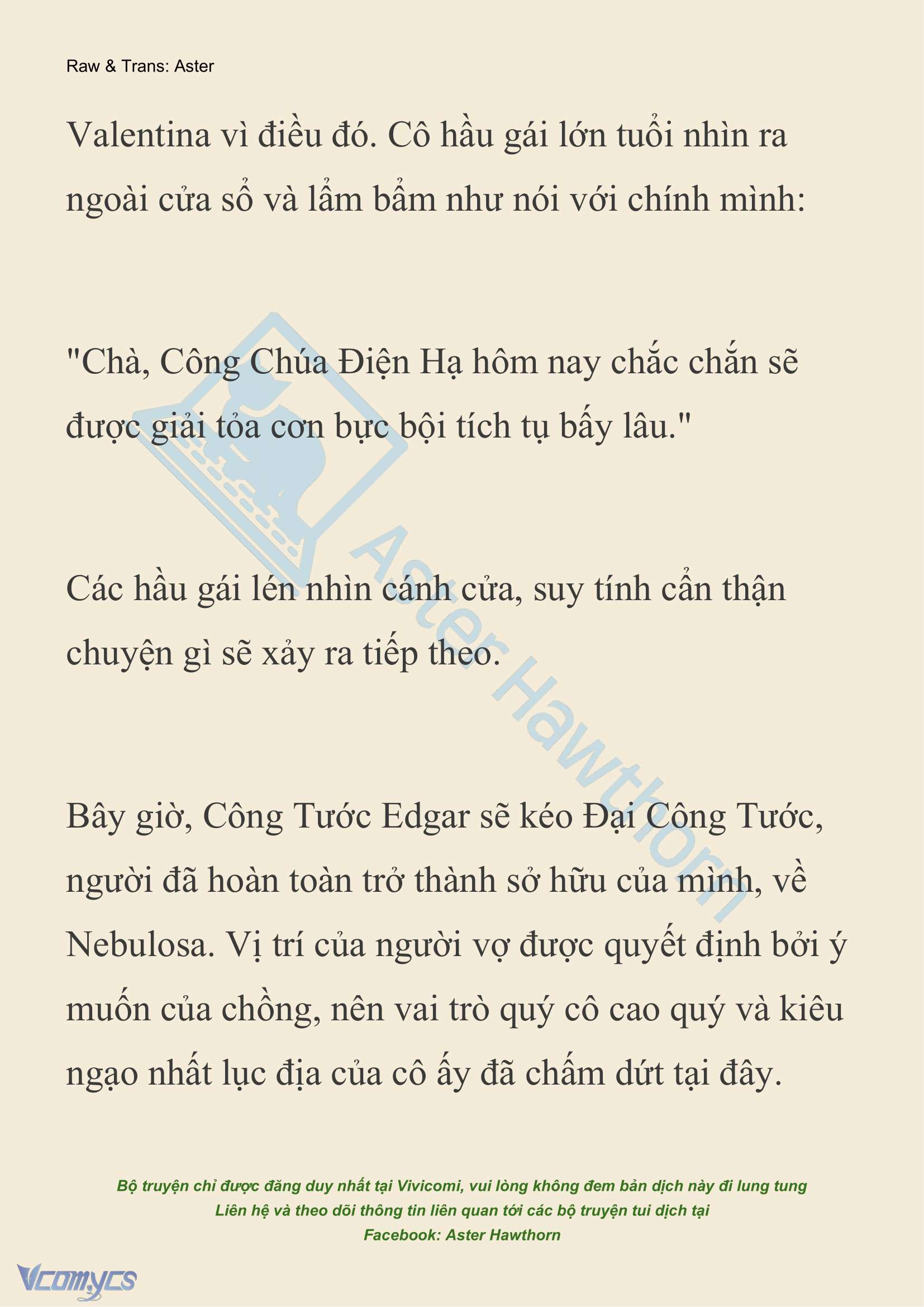 [NOVEL] Thiên Đường Của Valentina Chap 147 - Trang 2