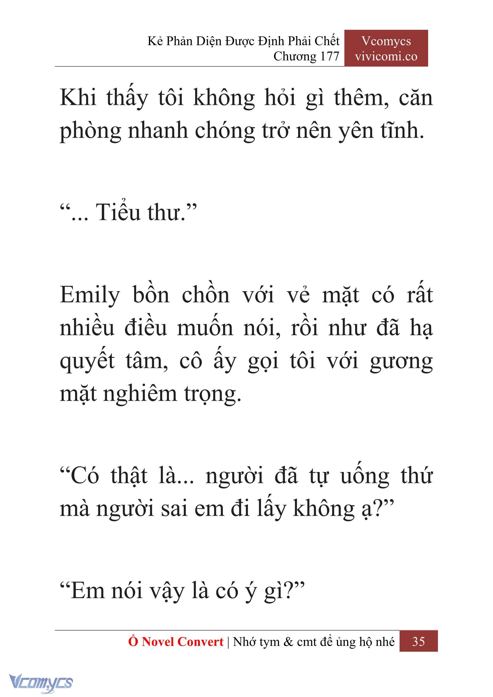 [Novel] Kẻ Phản Diện Được Định Phải Chết Chap 177 - Trang 2