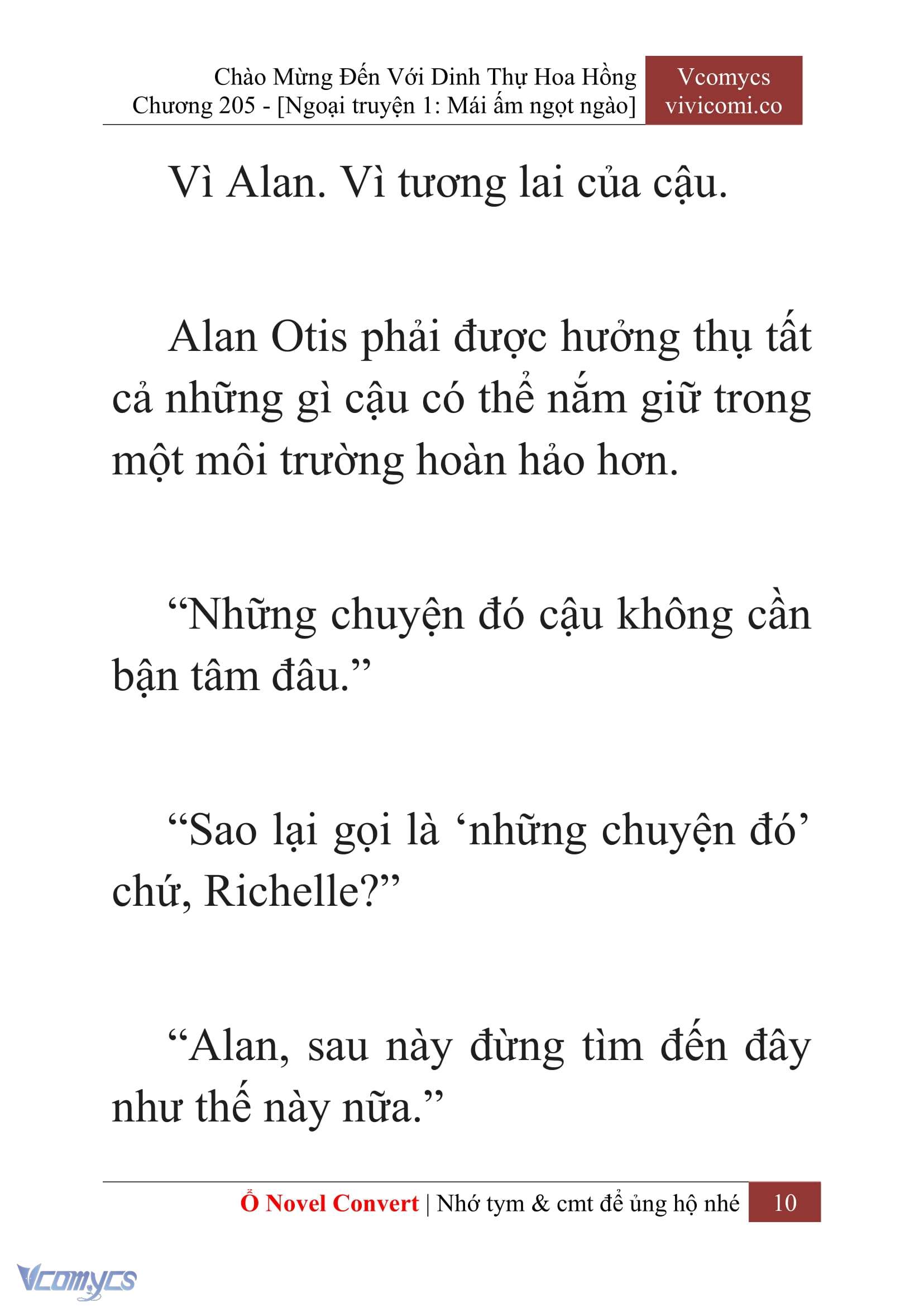 [Novel] Chào Mừng Đến Với Dinh Thự Hoa Hồng Chap 205 - Trang 2