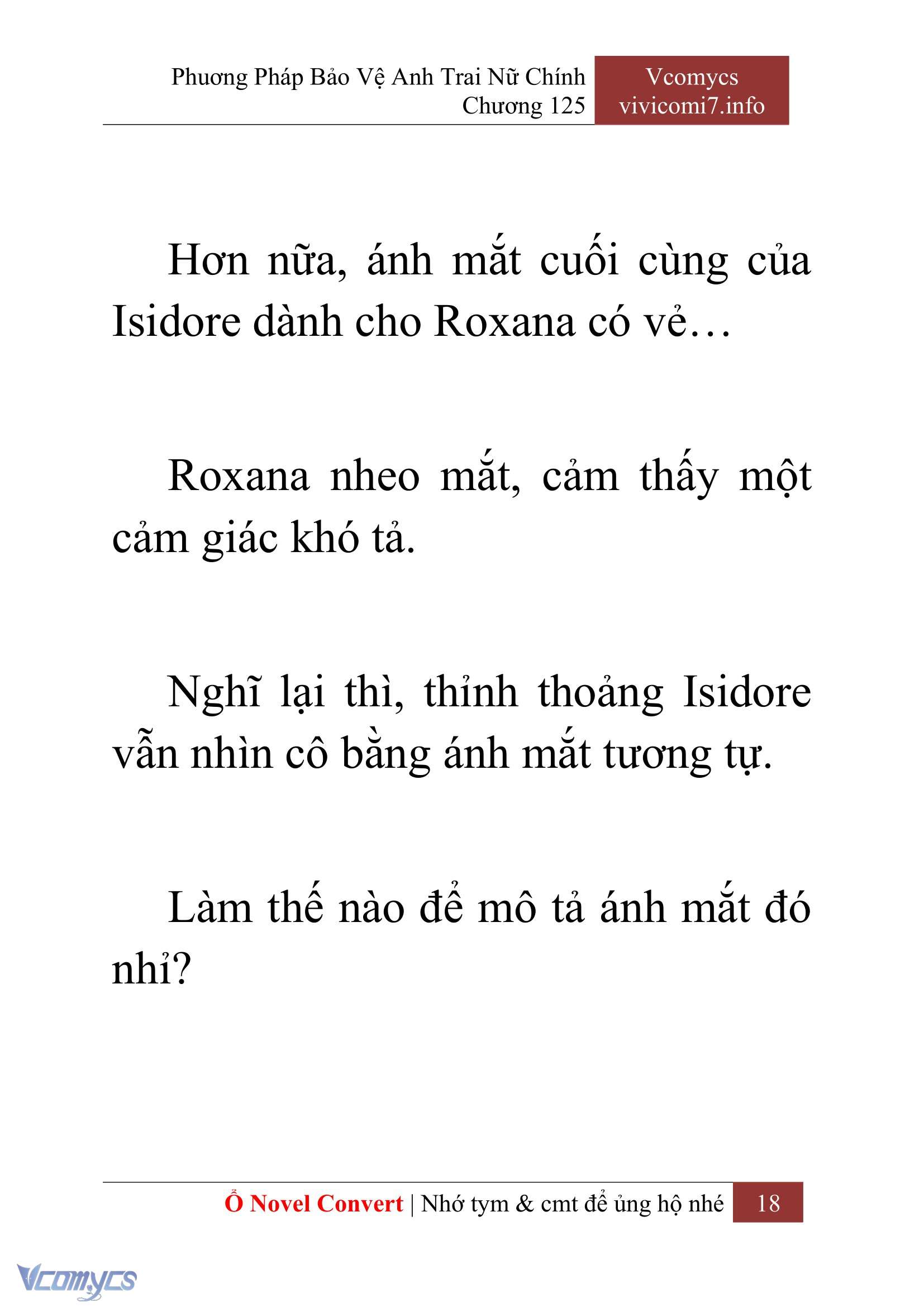 [Novel] Phương Pháp Bảo Vệ Anh Trai Nữ Chính Chap 125 - Trang 2