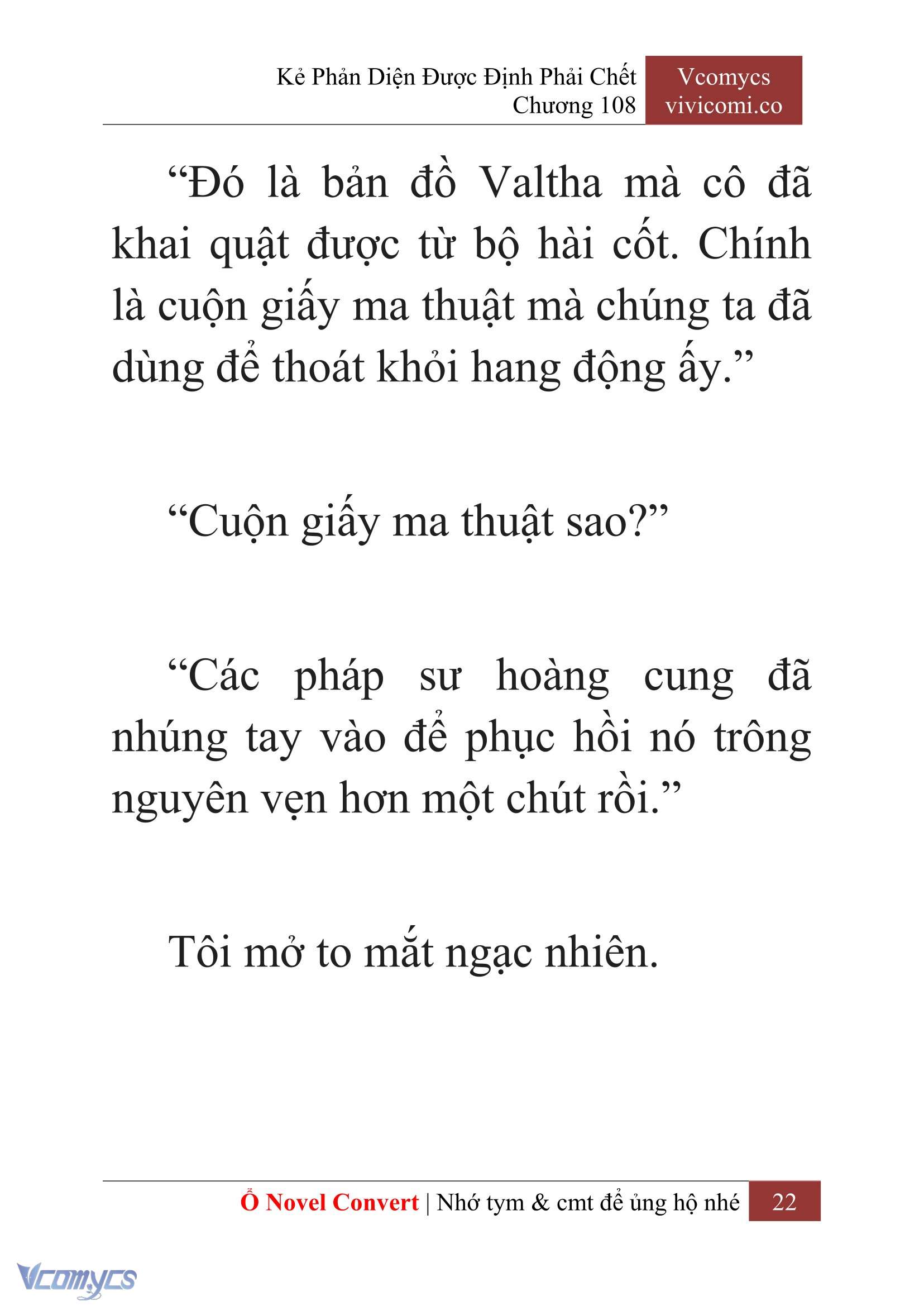 [Novel] Kẻ Phản Diện Được Định Phải Chết Chap 108 - Next Chap 109
