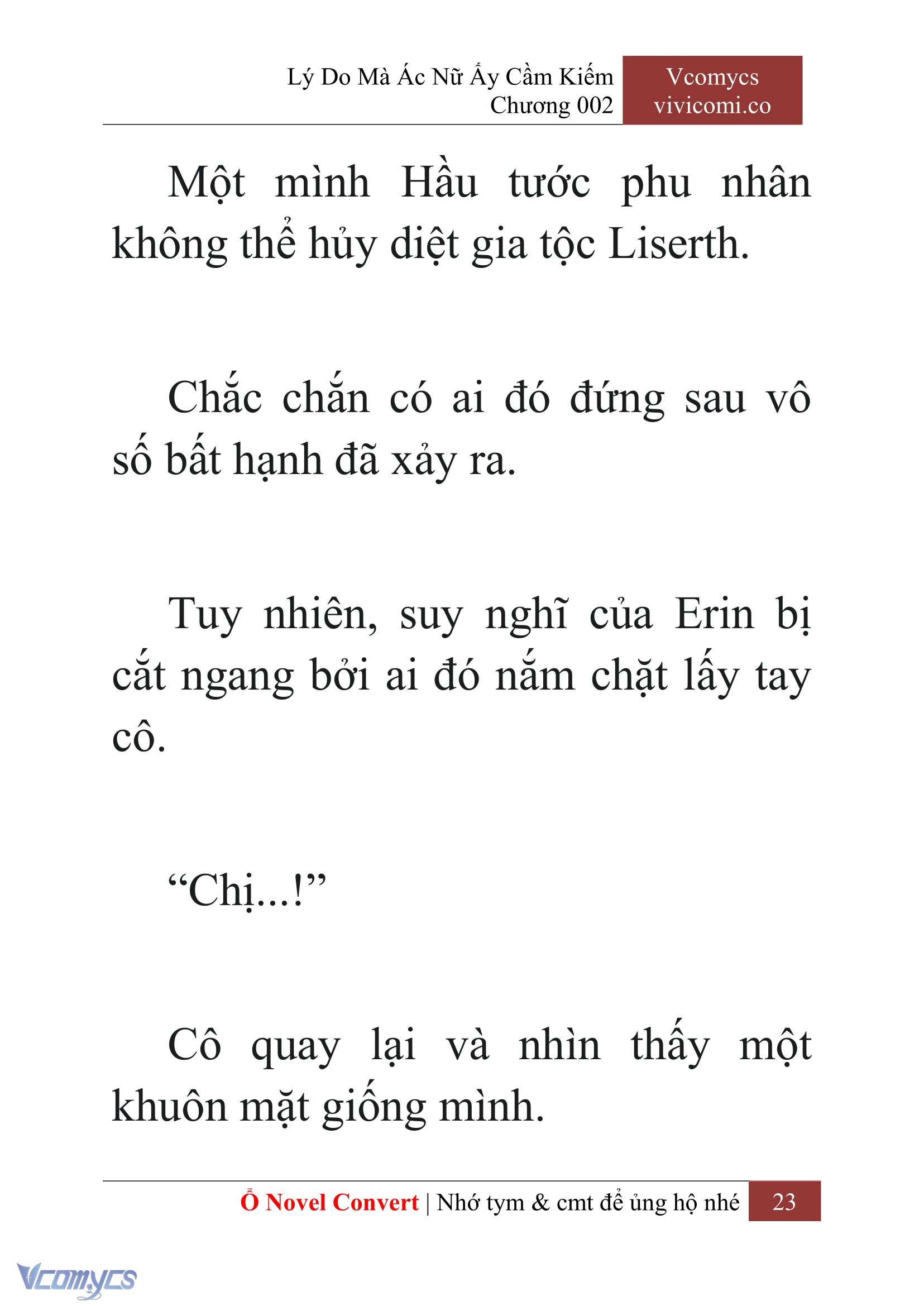 [Novel] Lý Do Mà Ác Nữ Ấy Cầm Kiếm Chap 2 - Next Chap 3