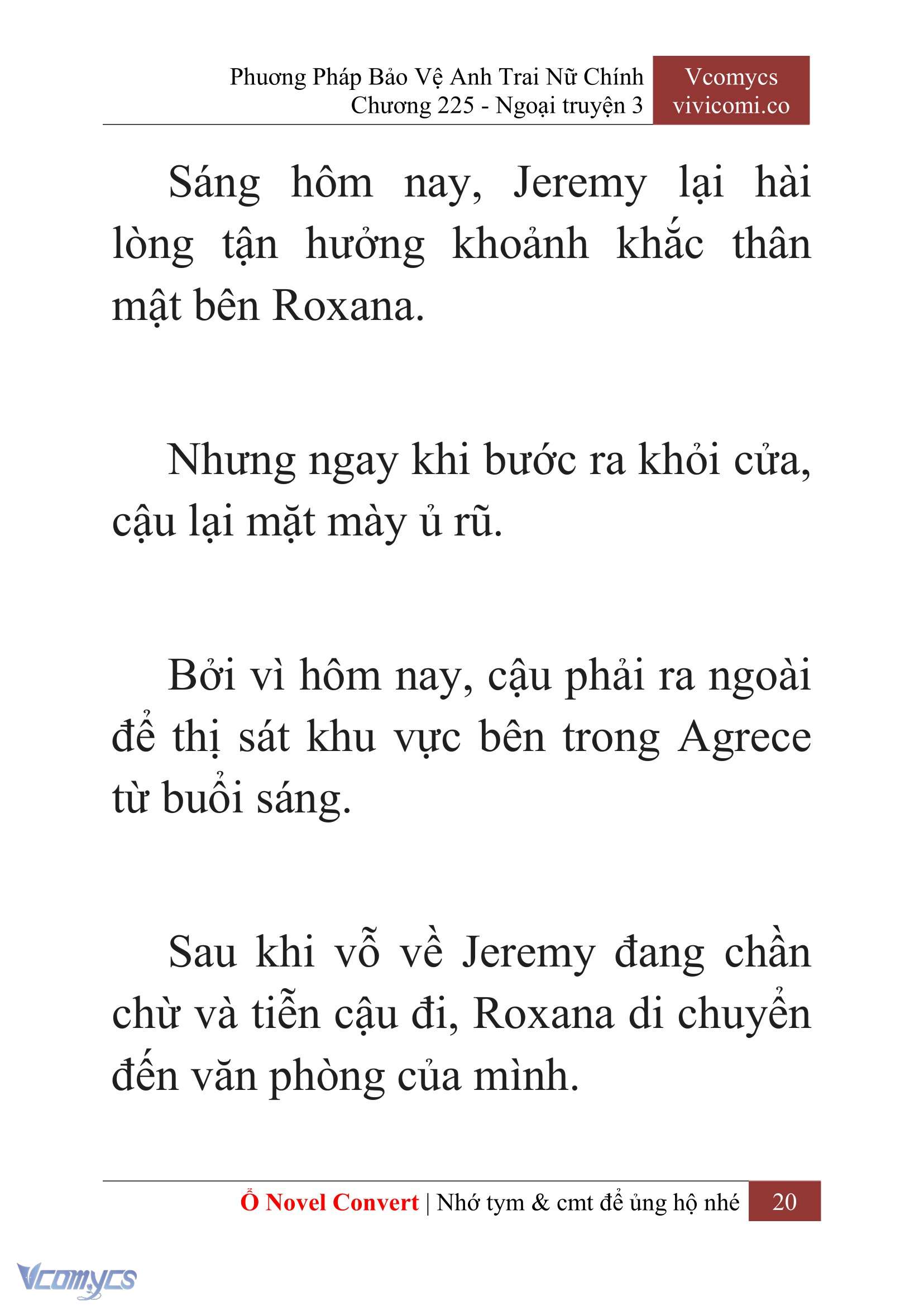 [Novel] Phương Pháp Bảo Vệ Anh Trai Nữ Chính Chap 225 - Trang 2