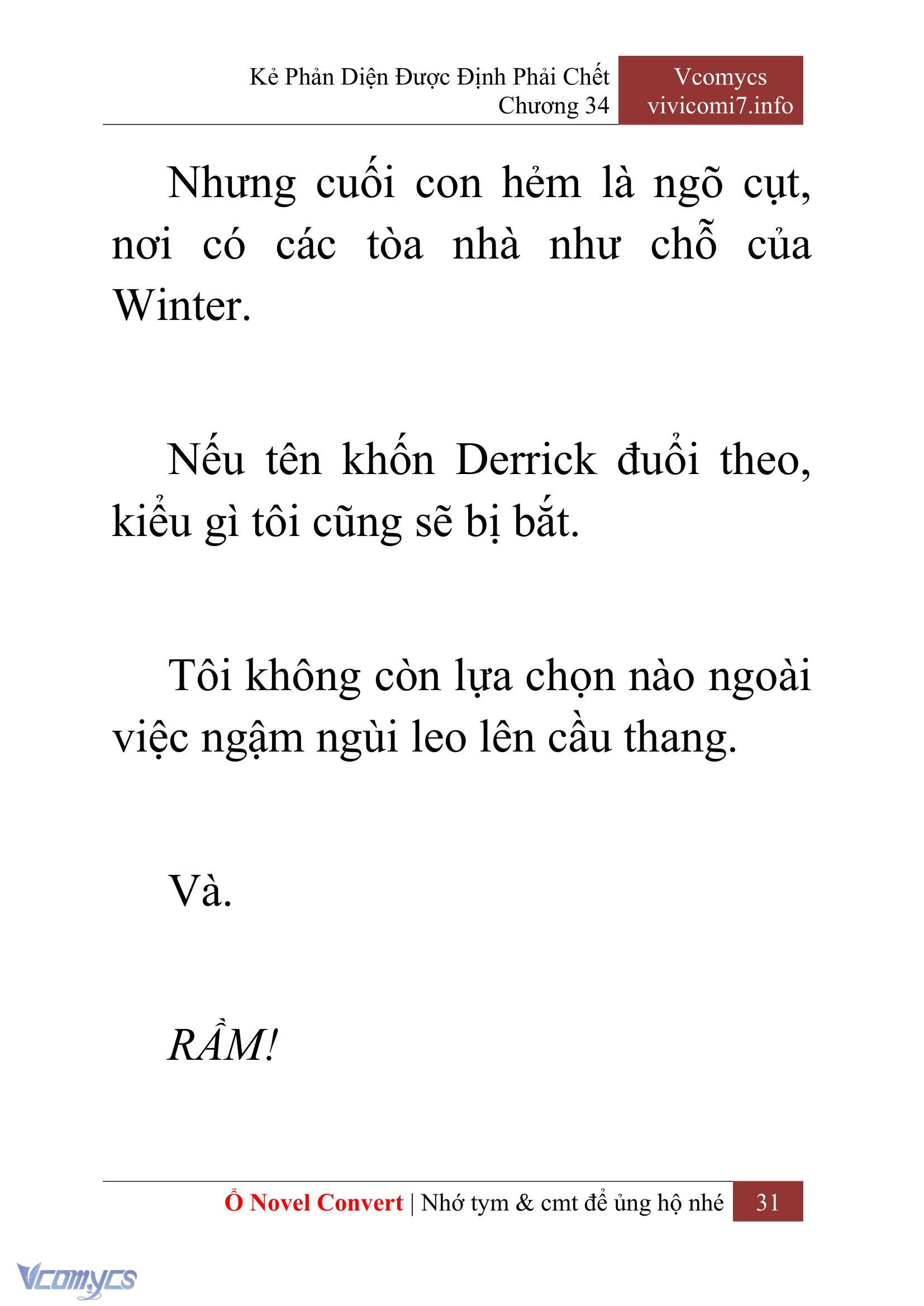 [Novel] Kẻ Phản Diện Được Định Phải Chết Chap 34 - Next Chap 35