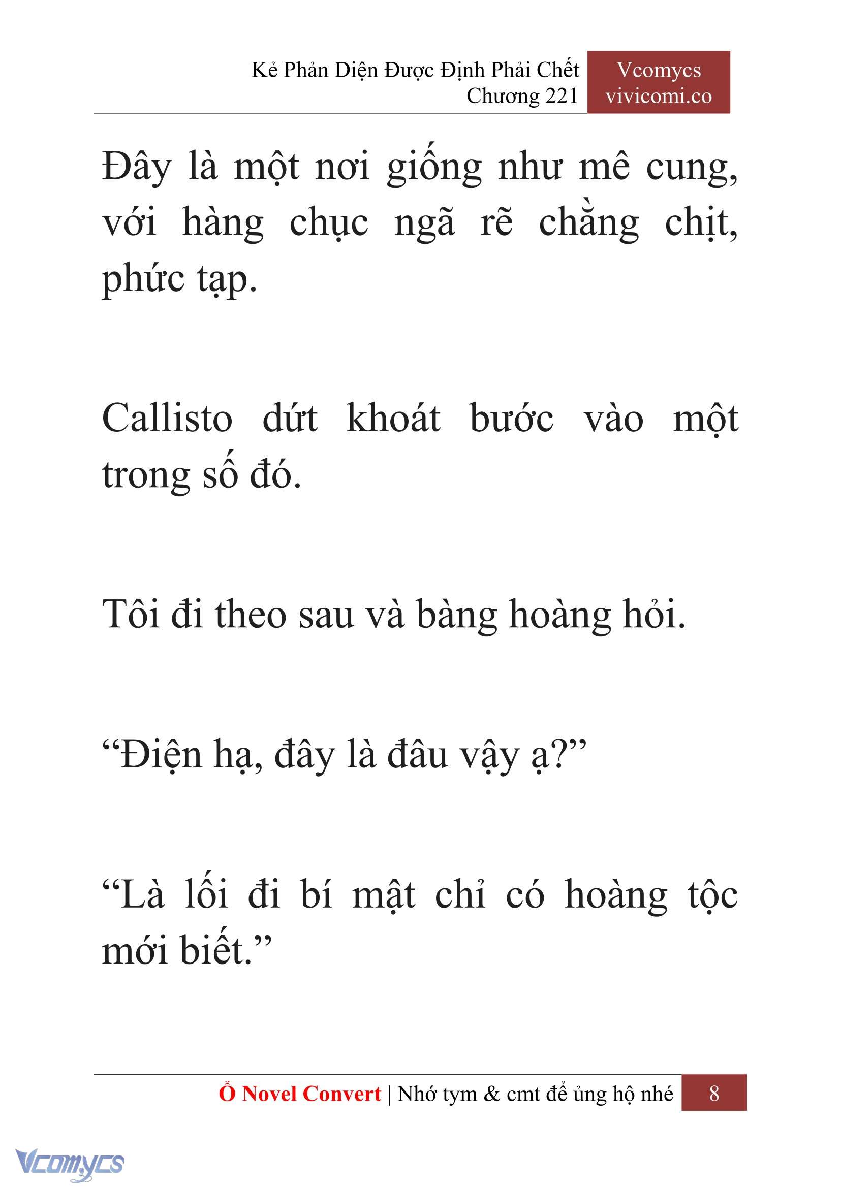 [Novel] Kẻ Phản Diện Được Định Phải Chết Chap 221 - Next Chap 222