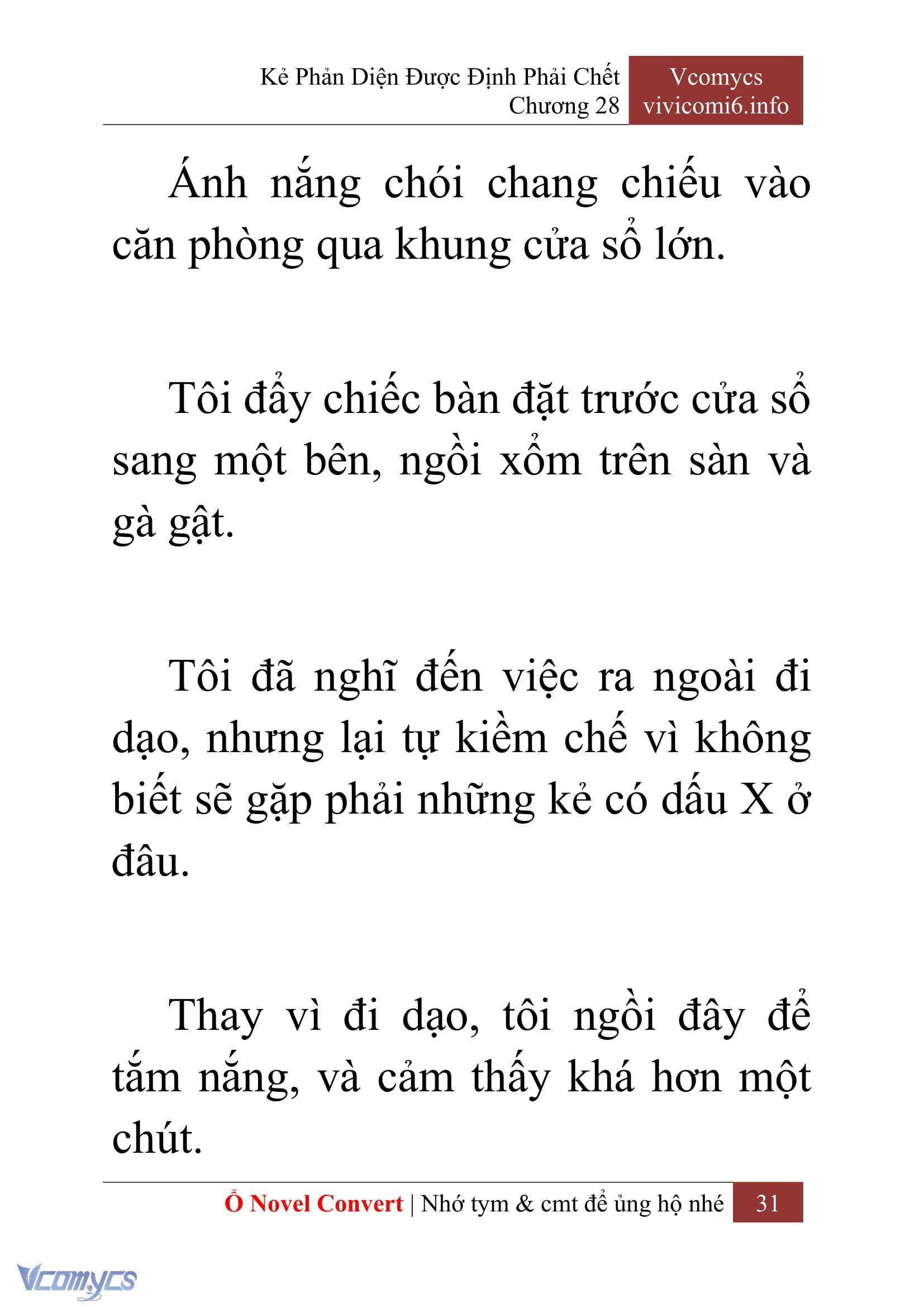[Novel] Kẻ Phản Diện Được Định Phải Chết Chap 28 - Trang 2