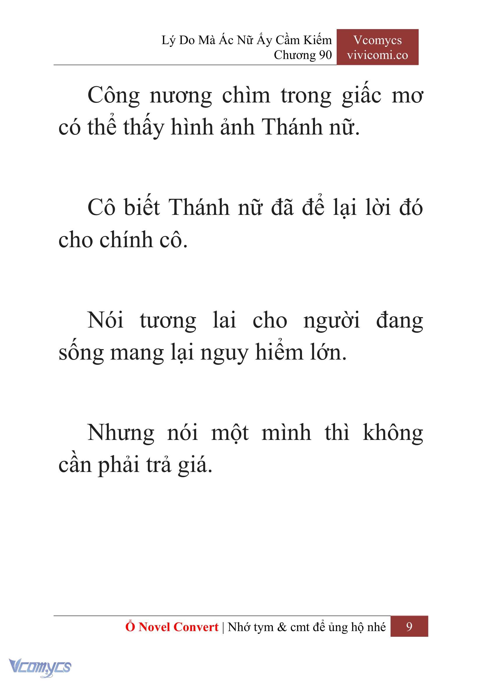 [Novel] Lý Do Mà Ác Nữ Ấy Cầm Kiếm Chap 90 - Next Chap 91