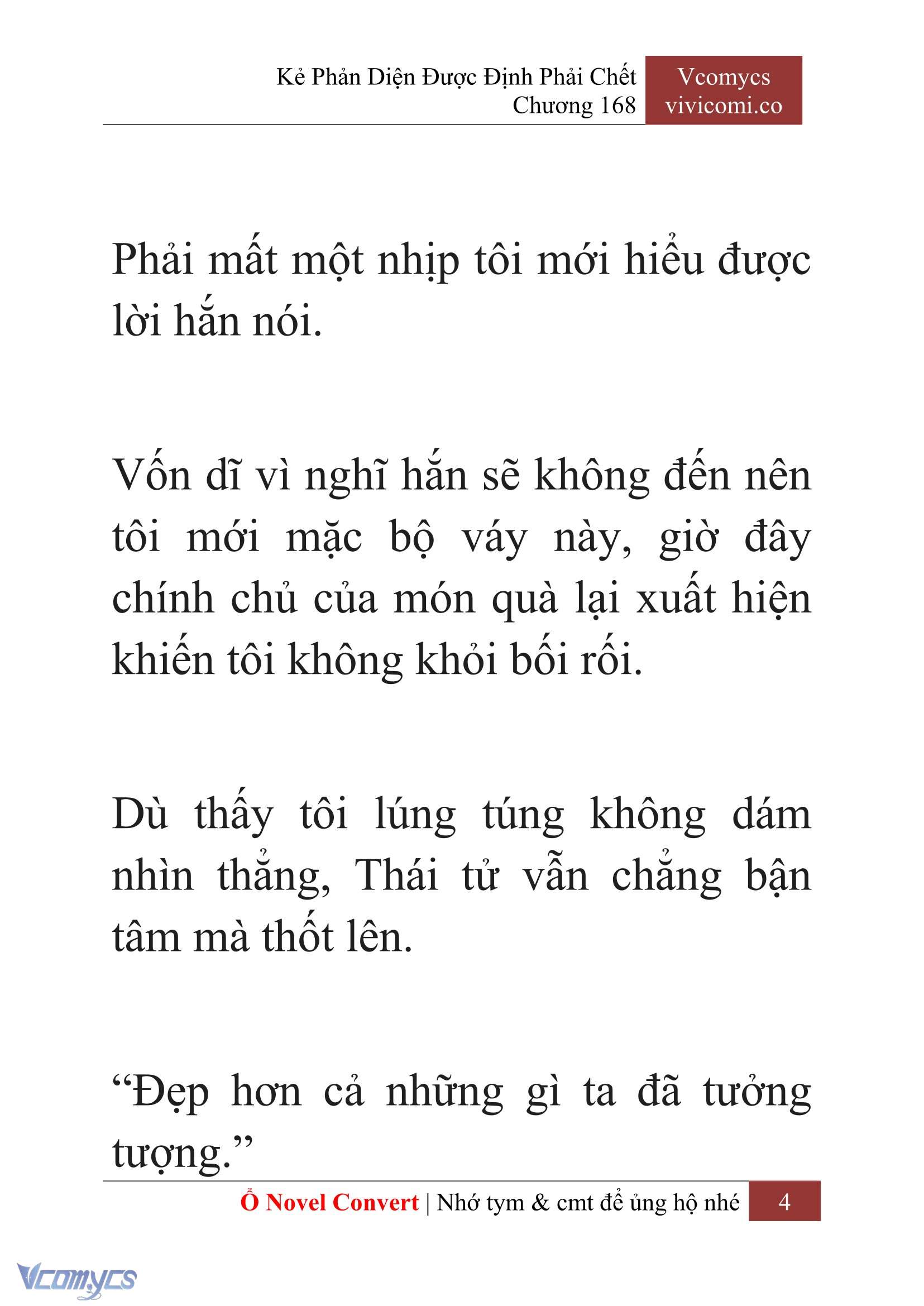 [Novel] Kẻ Phản Diện Được Định Phải Chết Chap 168 - Trang 2