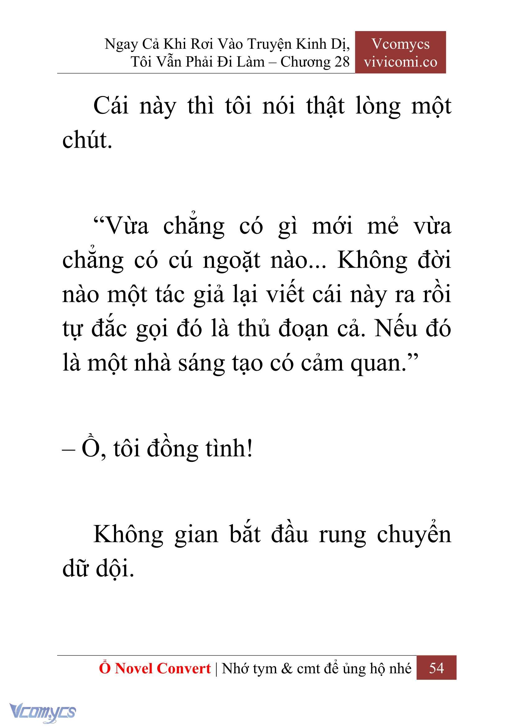 [Novel] Ngay Cả Khi Rơi Vào Truyện Kinh Dị, Tôi Vẫn Phải Đi Làm Chap 28 - Trang 2