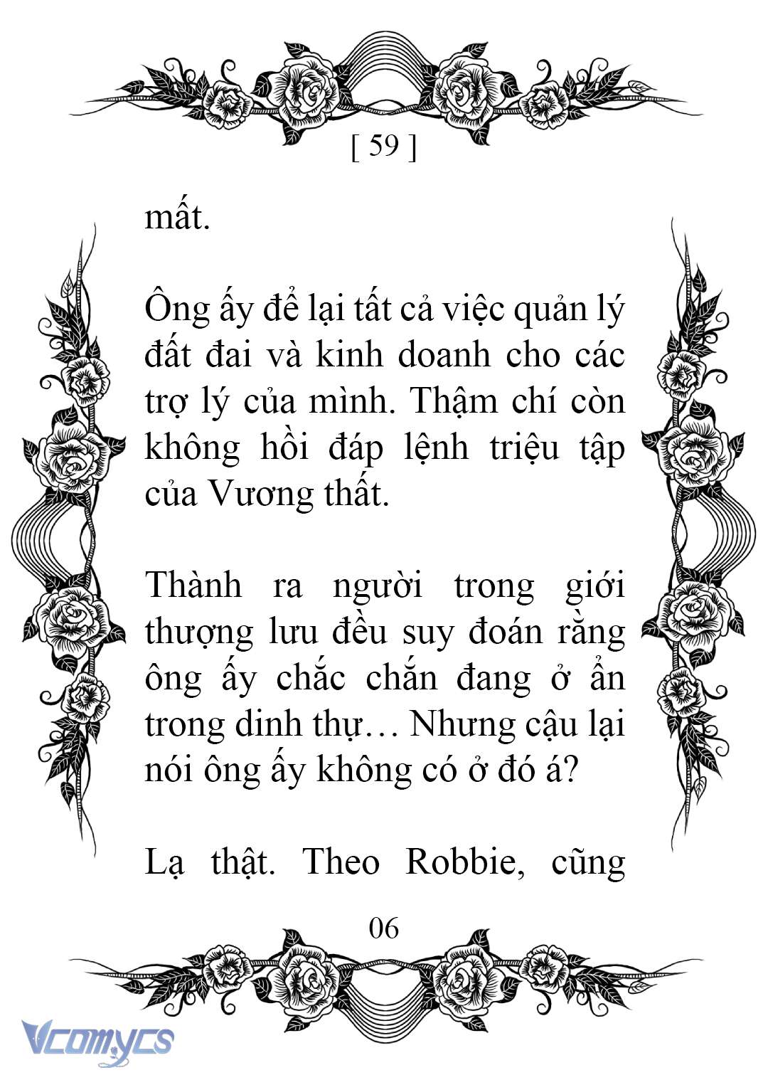 [Novel] Chào Mừng Đến Với Dinh Thự Hoa Hồng Chap 59 - Next Chap 60