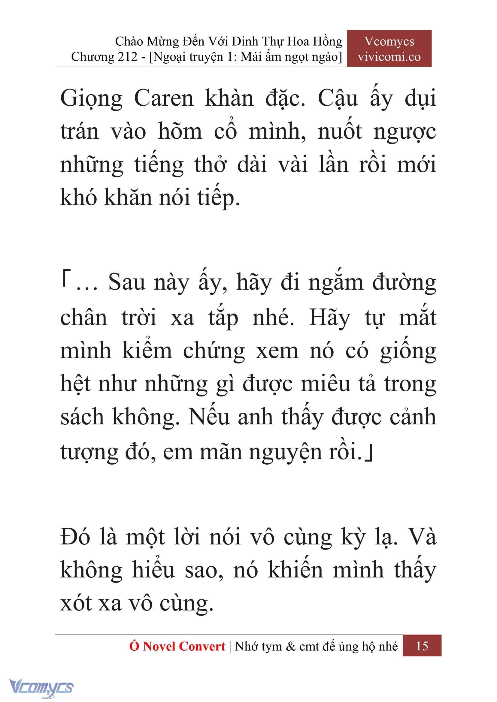 [Novel] Chào Mừng Đến Với Dinh Thự Hoa Hồng Chap 212 - Trang 2