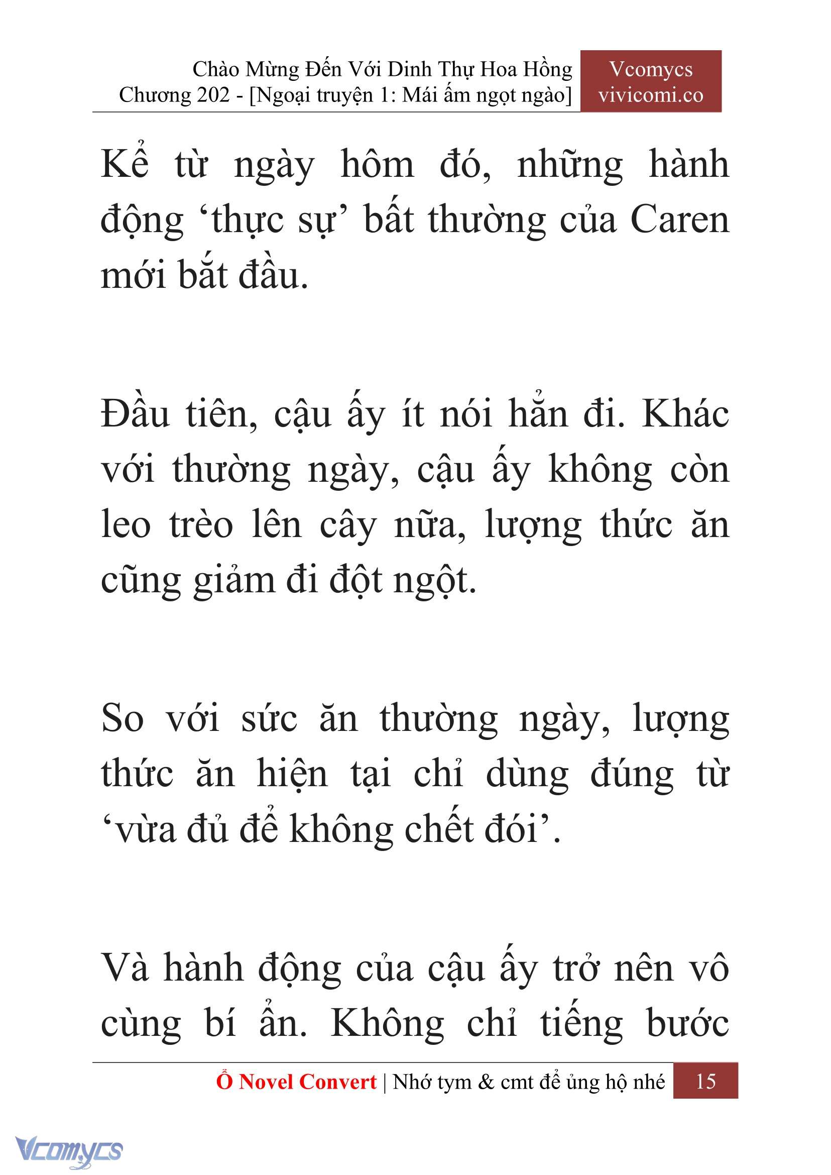 [Novel] Chào Mừng Đến Với Dinh Thự Hoa Hồng Chap 202 - Next Chap 203