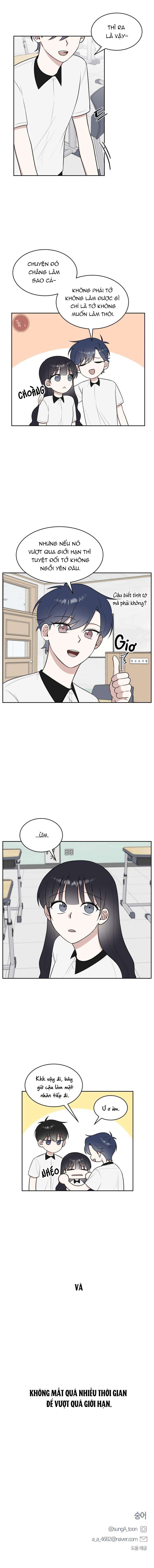 Dấu Chấm Hết Cho Tình Đơn Phương Chap 24 - Trang 2