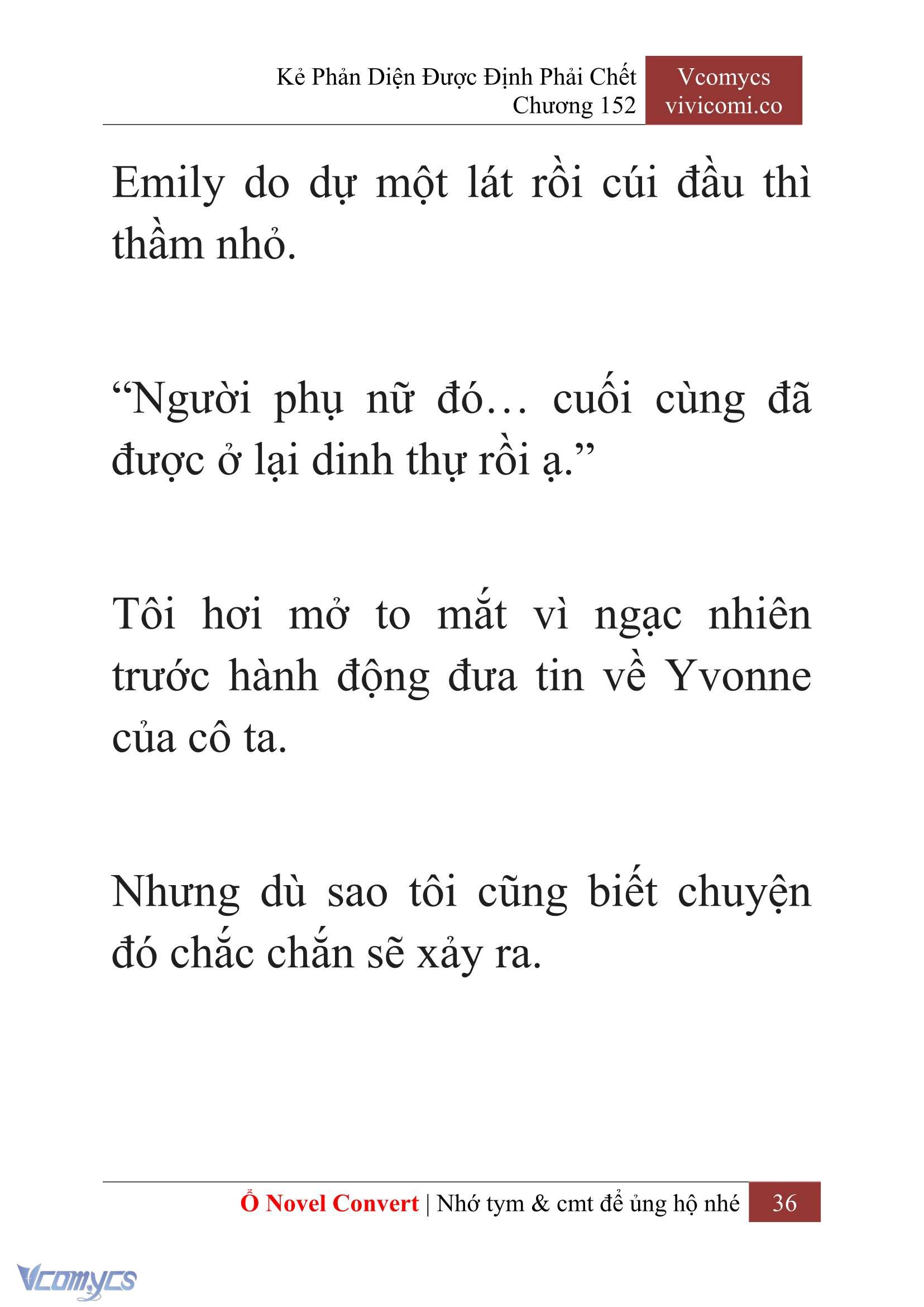 [Novel] Kẻ Phản Diện Được Định Phải Chết Chap 152 - Next Chap 153