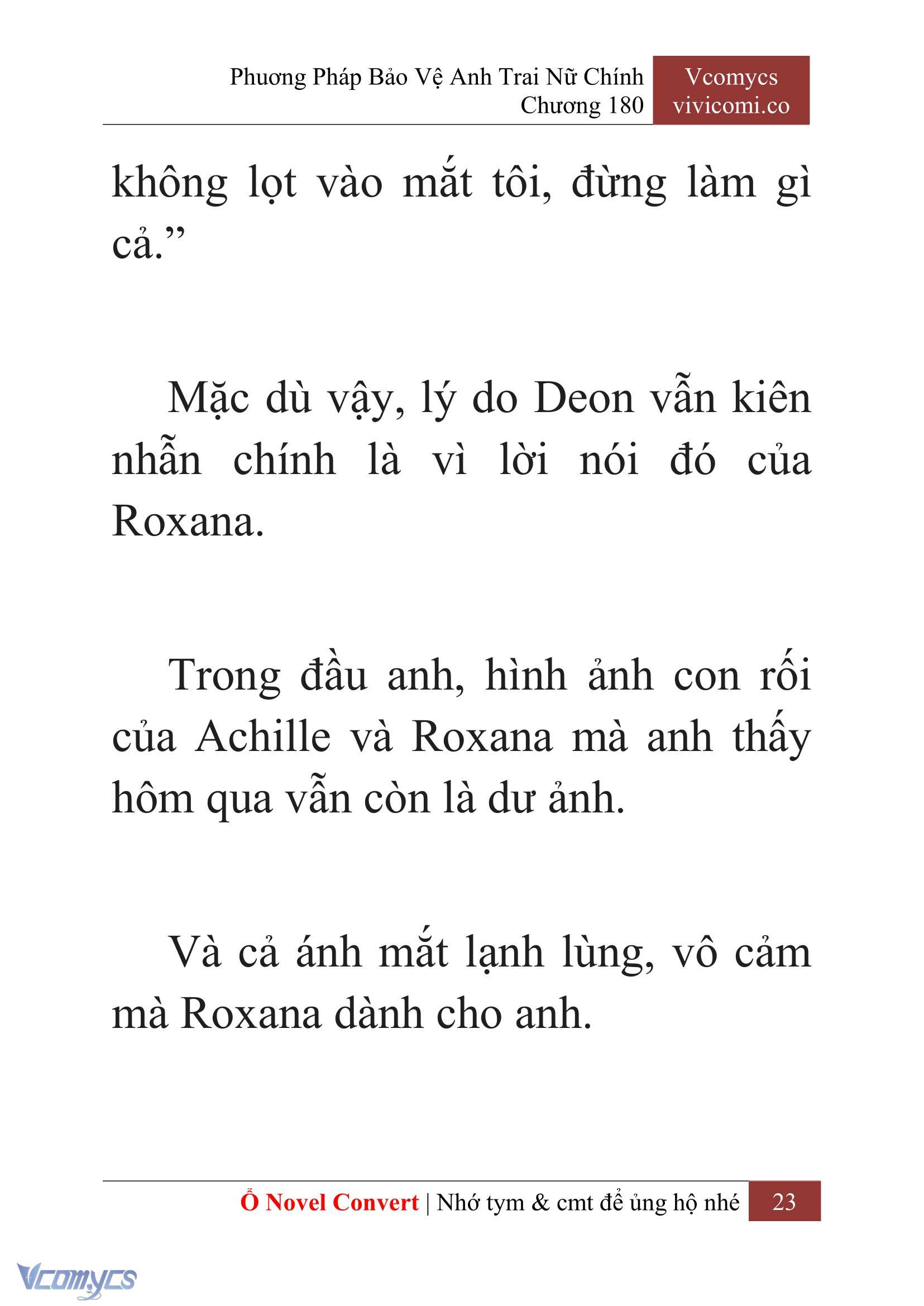 [Novel] Phương Pháp Bảo Vệ Anh Trai Nữ Chính Chap 180 - Trang 2