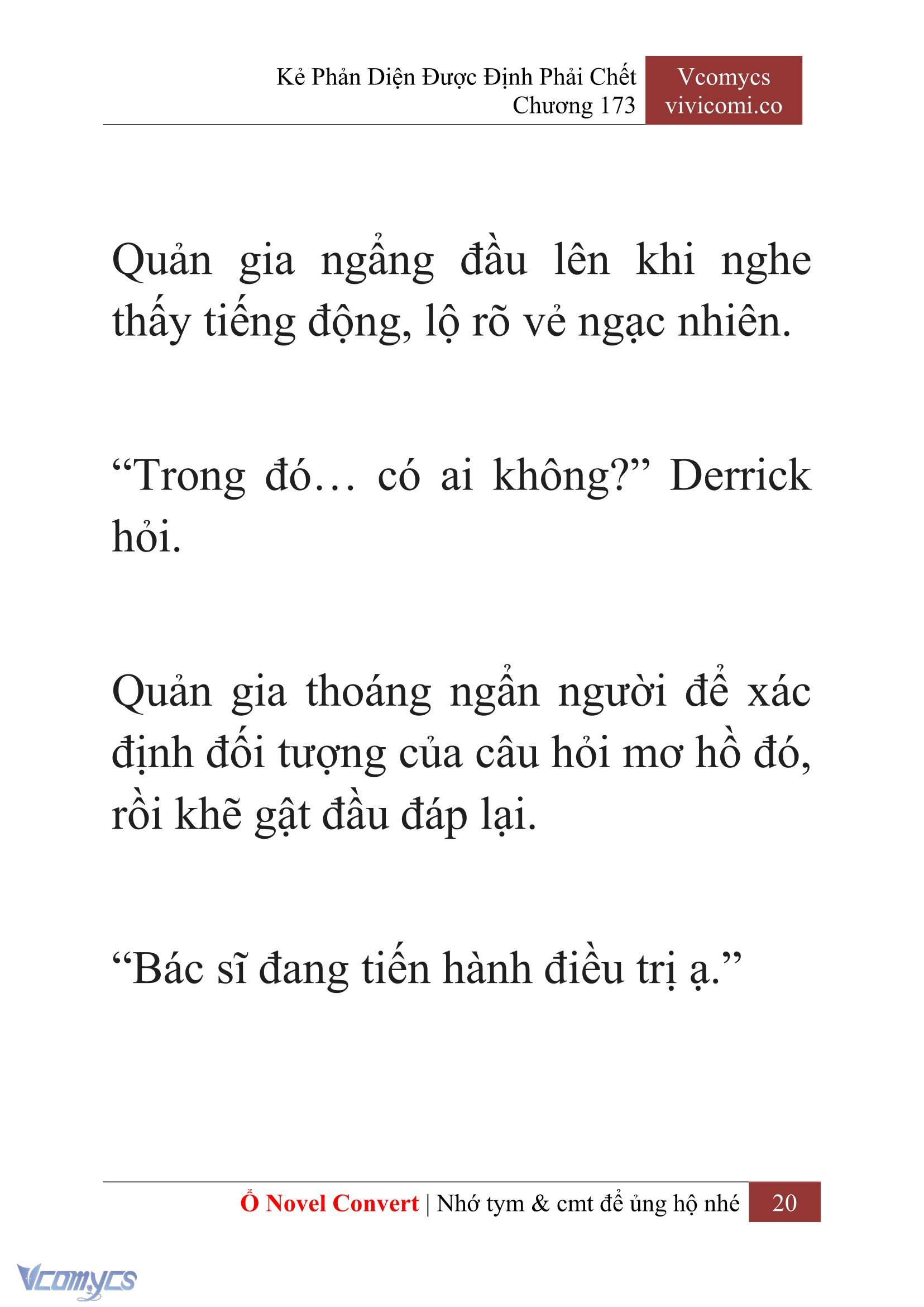 [Novel] Kẻ Phản Diện Được Định Phải Chết Chap 173 - Trang 2