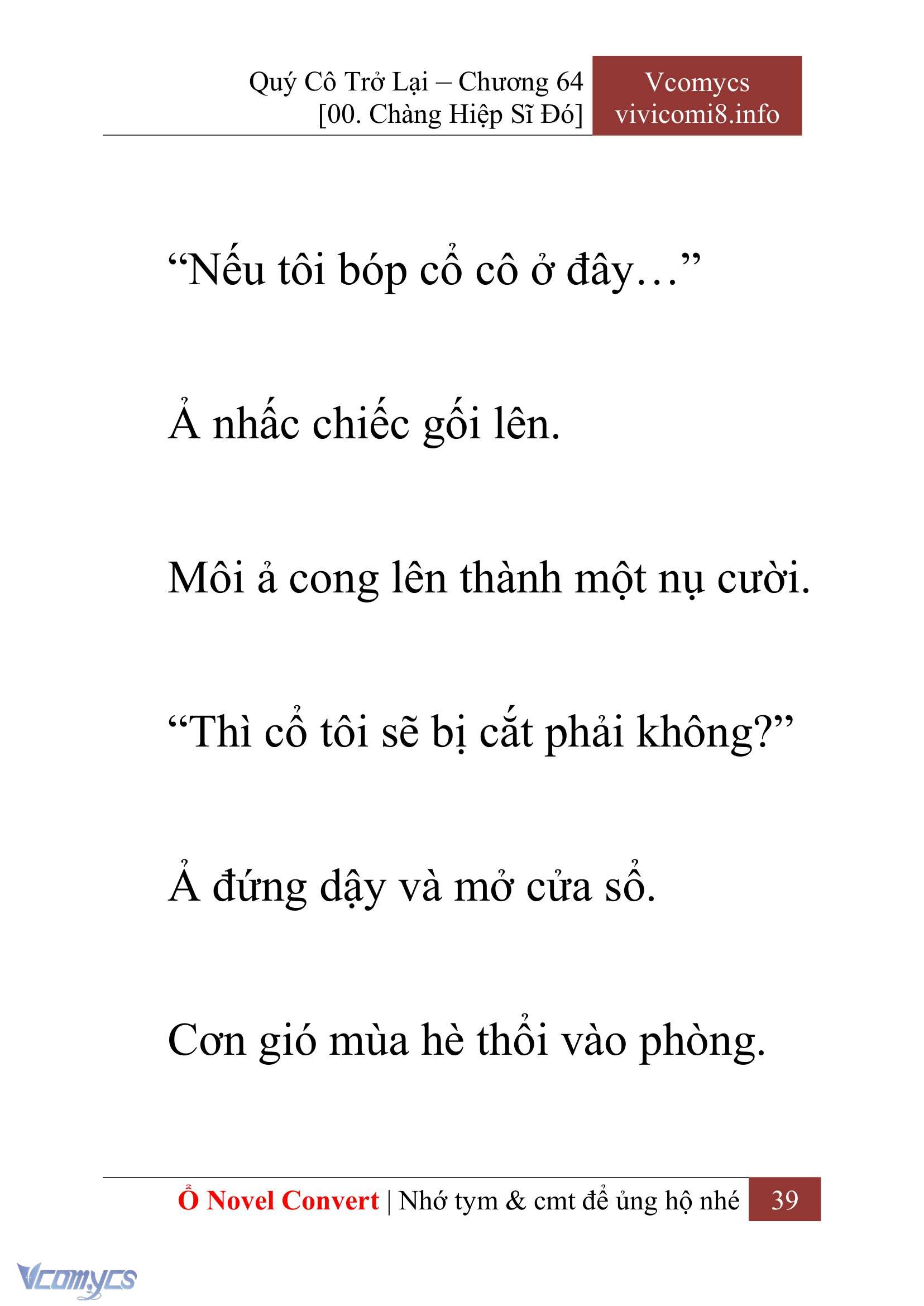 [Novel] Quý Cô Trở Lại Chap 64 - Trang 2