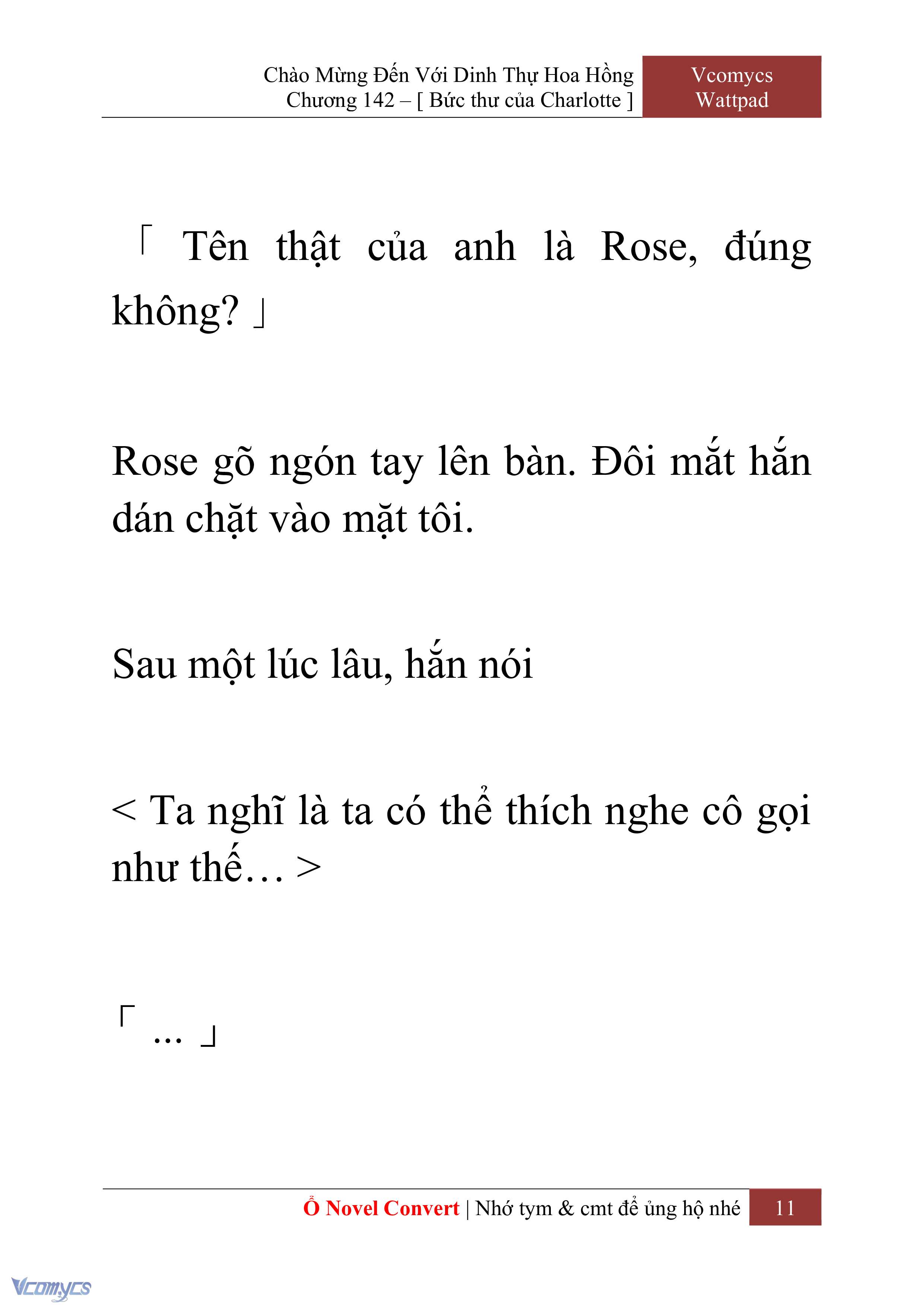 [Novel] Chào Mừng Đến Với Dinh Thự Hoa Hồng Chap 142 - Trang 2