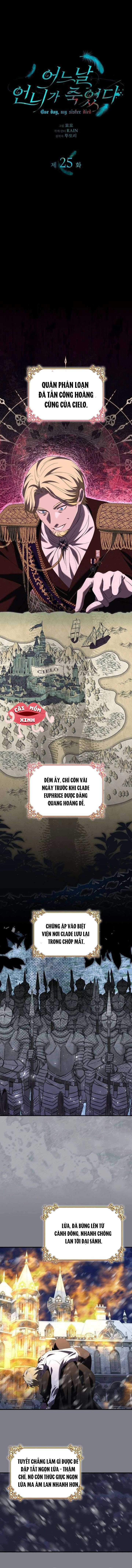 Vào Ngày Mà Chị Gái Tôi Qua Đời Chap 25 - Next Chap 26