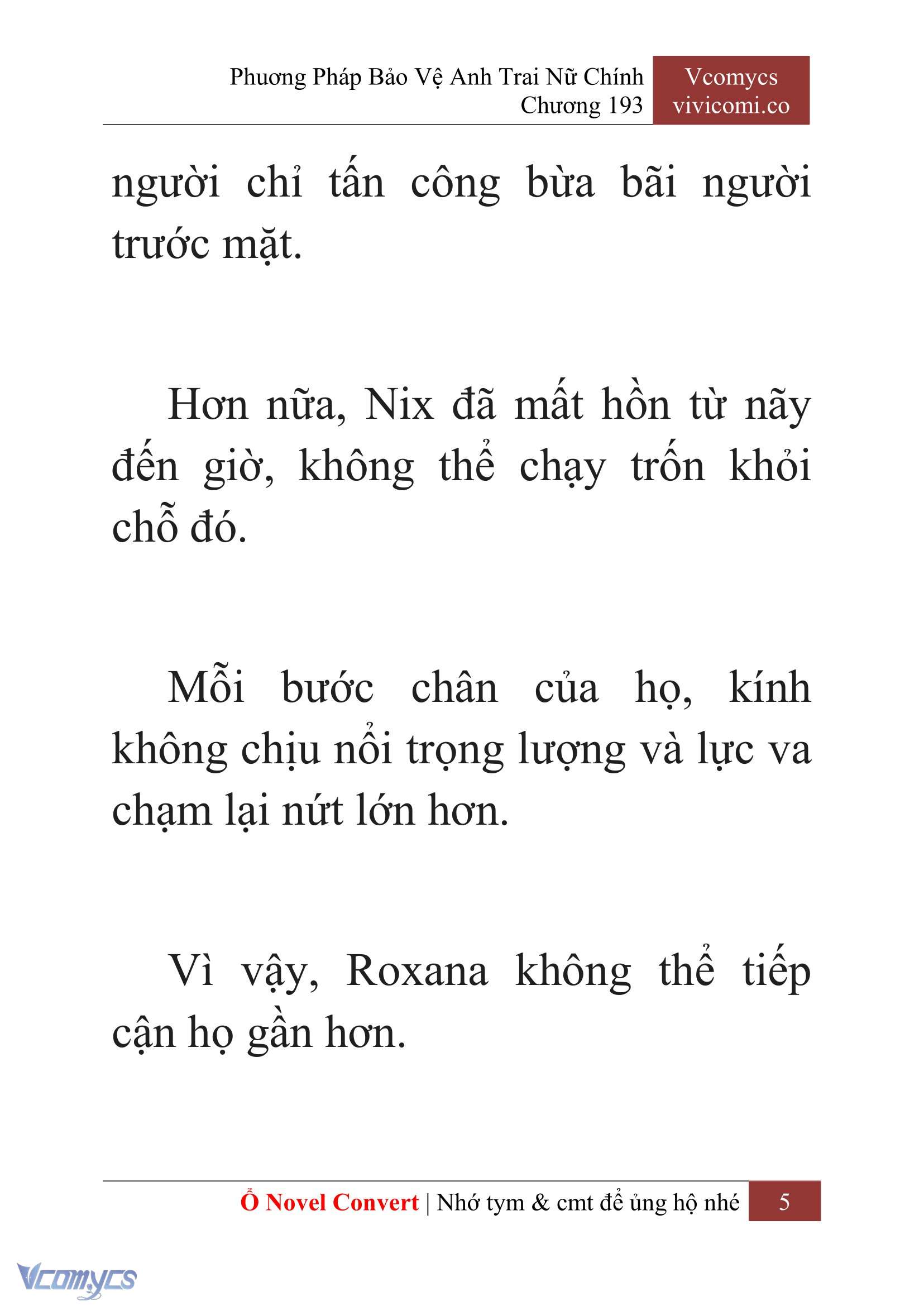 [Novel] Phương Pháp Bảo Vệ Anh Trai Nữ Chính Chap 193 - Trang 2