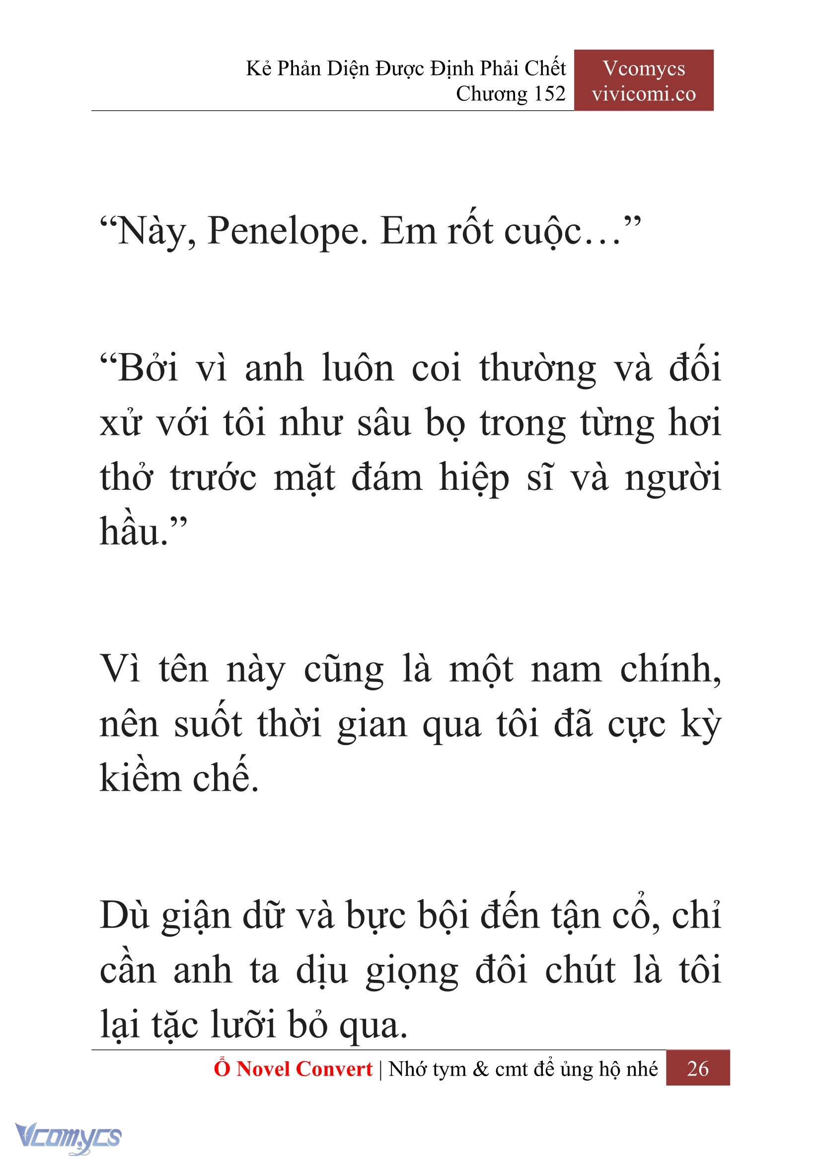 [Novel] Kẻ Phản Diện Được Định Phải Chết Chap 152 - Next Chap 153