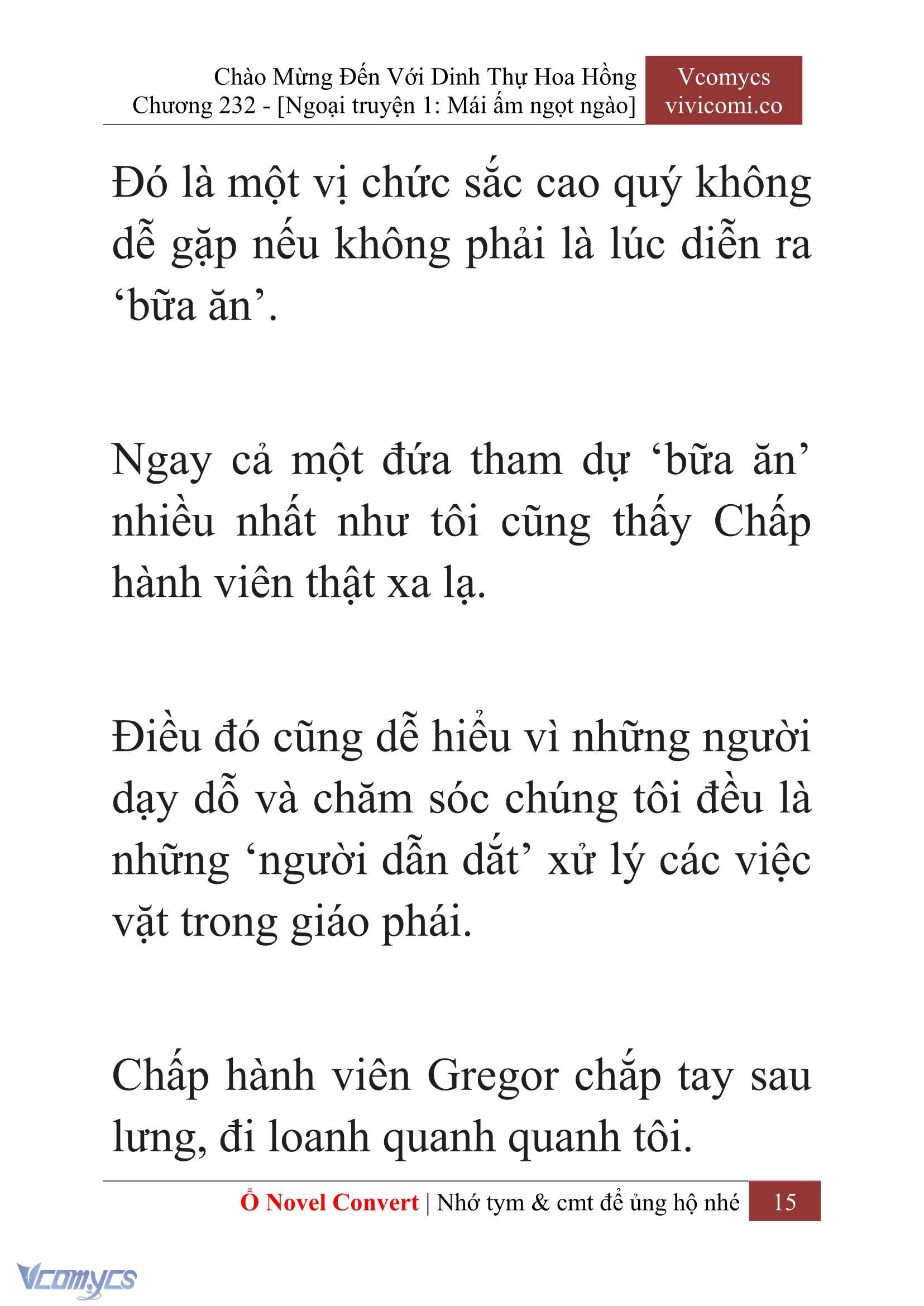 [Novel] Chào Mừng Đến Với Dinh Thự Hoa Hồng Chap 232 - Trang 2