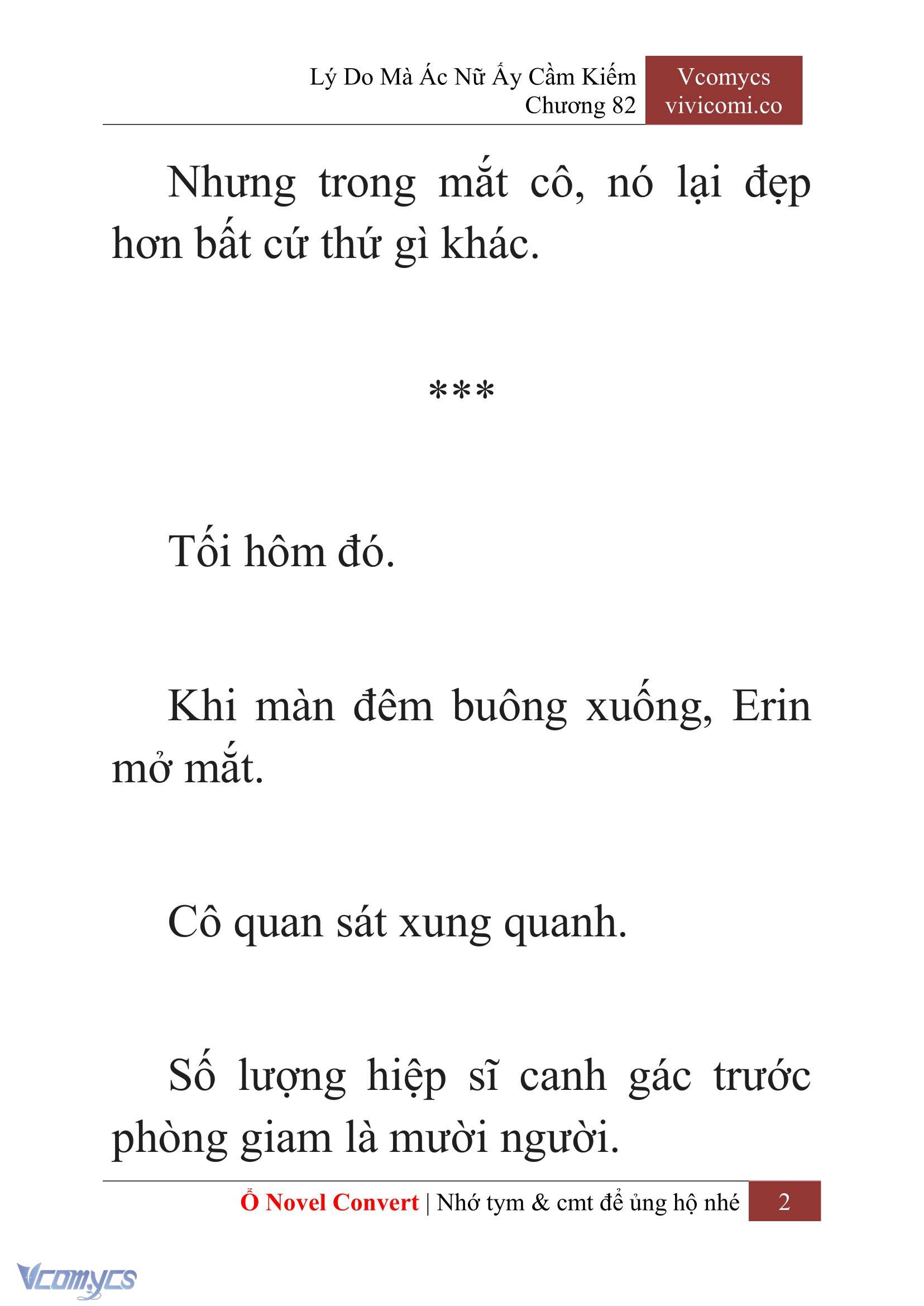 [Novel] Lý Do Mà Ác Nữ Ấy Cầm Kiếm Chap 82 - Next Chap 83