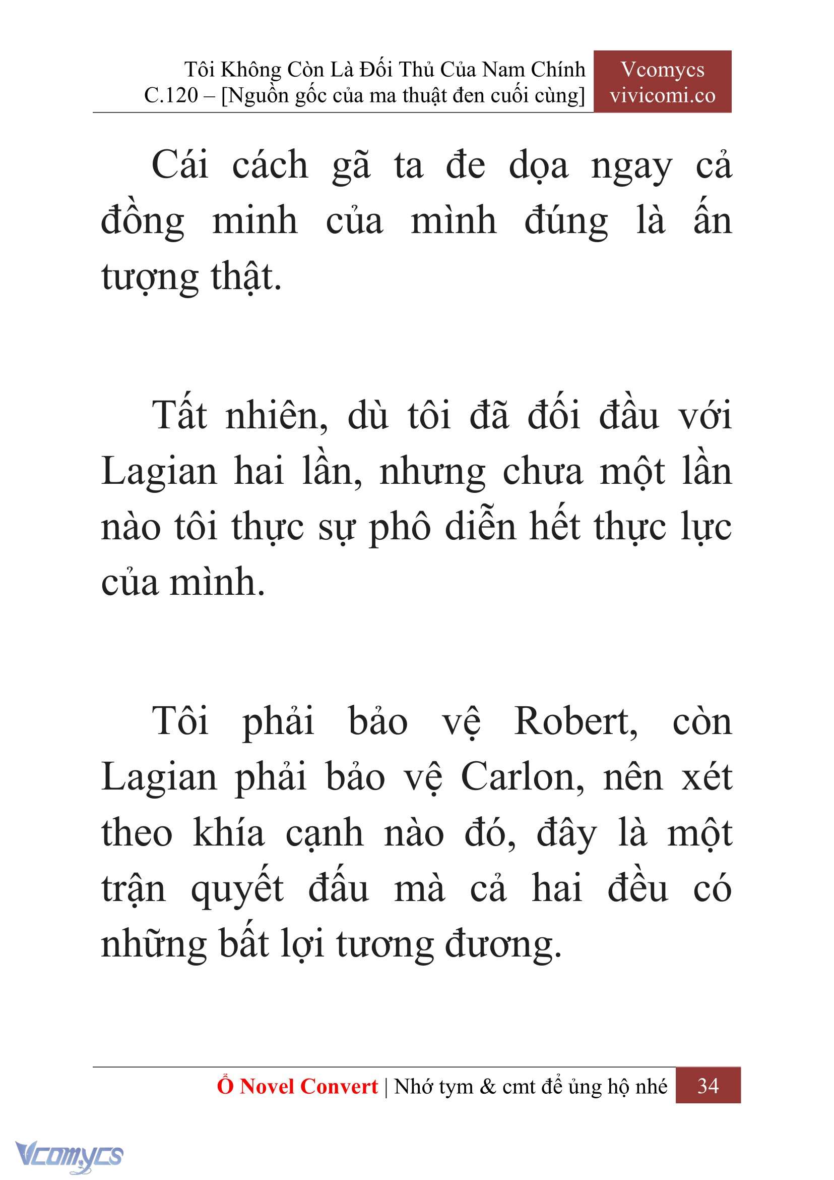 [Novel] Tôi Không Còn Là Đối Thủ Của Nam Chính Chap 120 - Trang 2