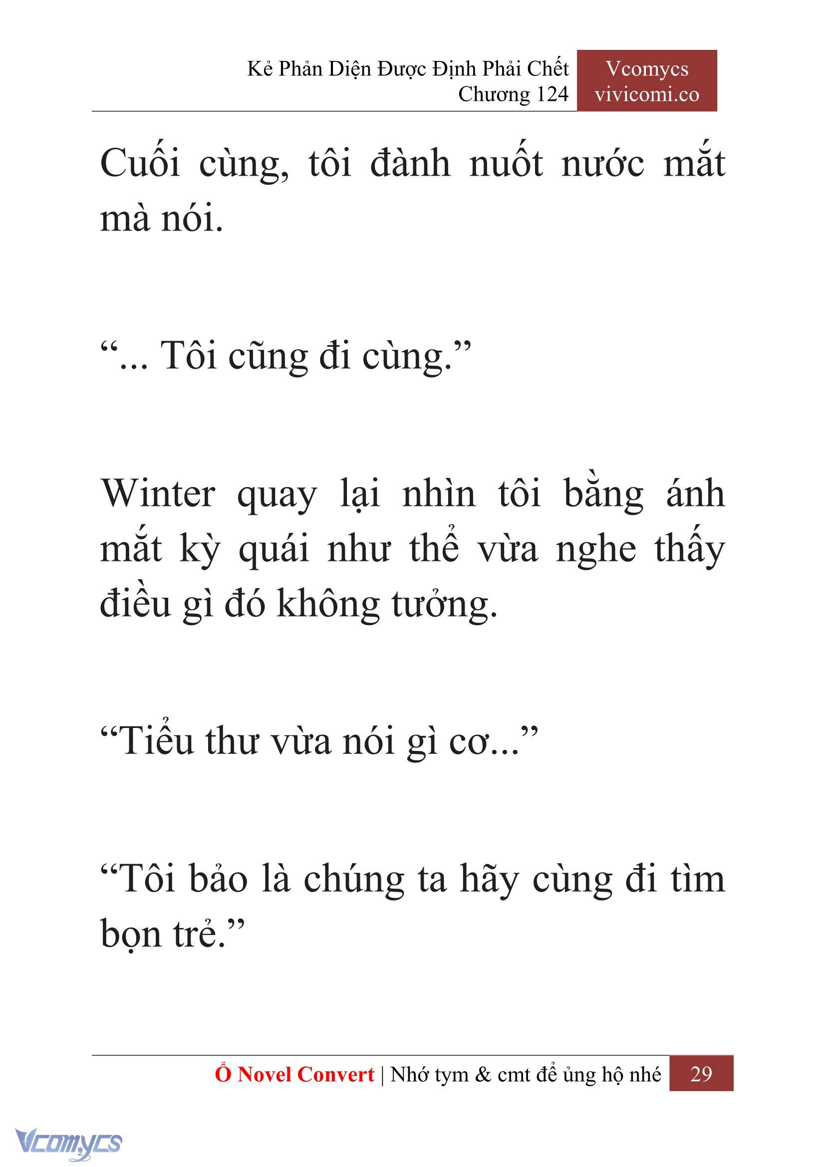 [Novel] Kẻ Phản Diện Được Định Phải Chết Chap 124 - Trang 2
