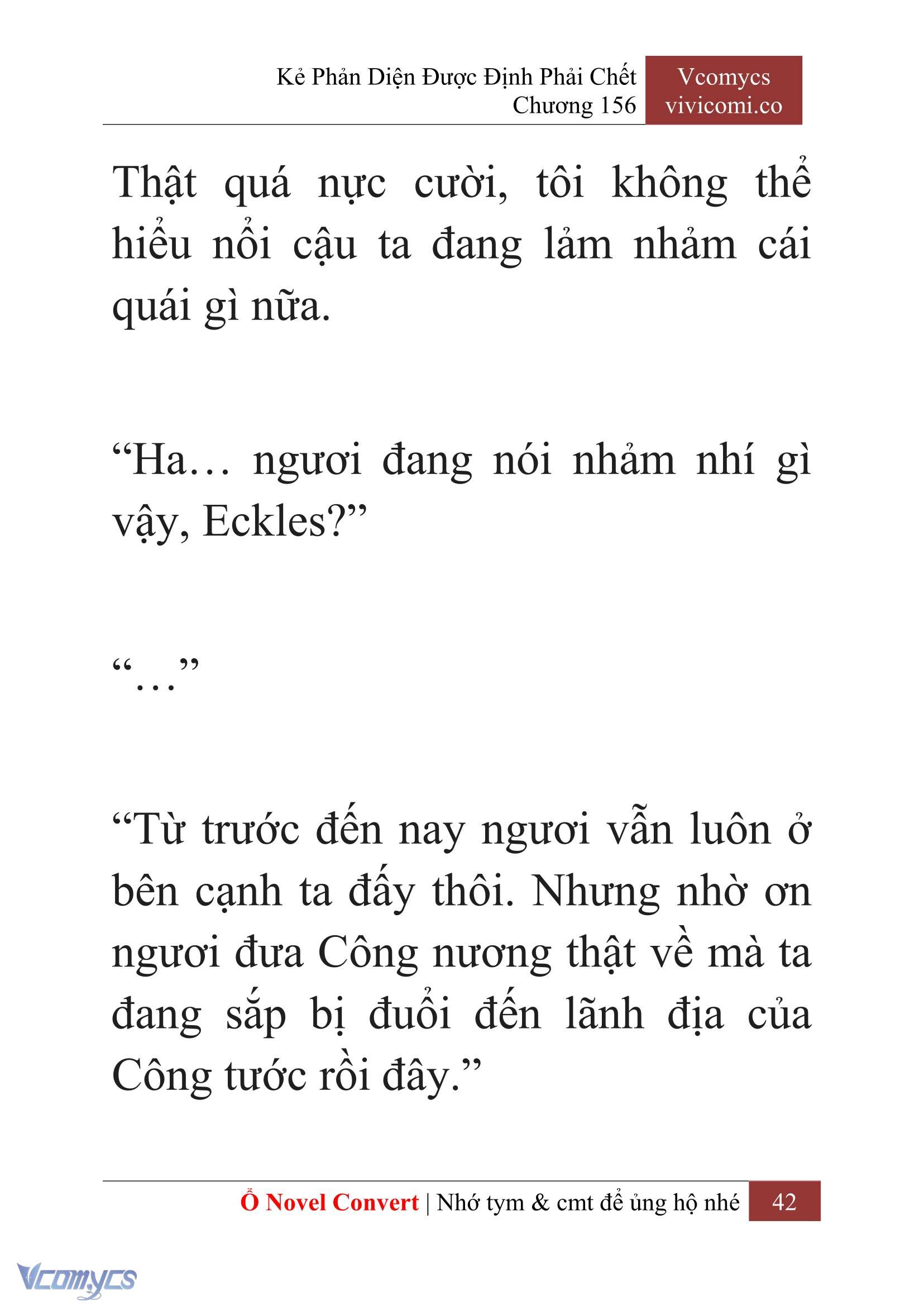 [Novel] Kẻ Phản Diện Được Định Phải Chết Chap 156 - Trang 2