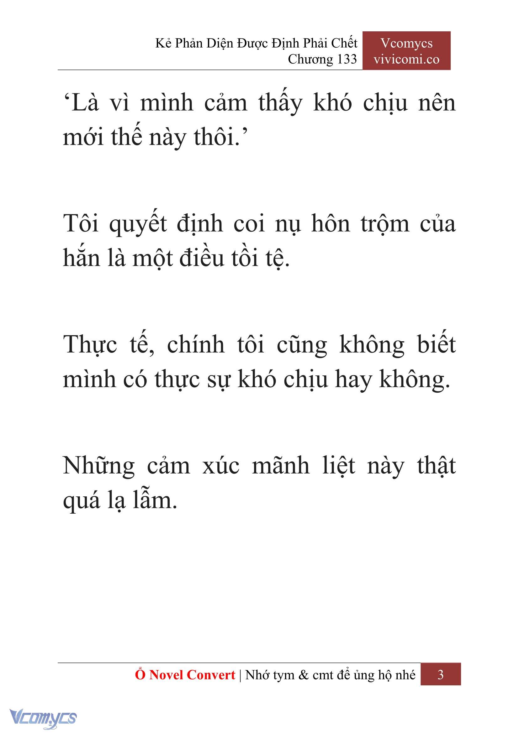 [Novel] Kẻ Phản Diện Được Định Phải Chết Chap 133 - Trang 2