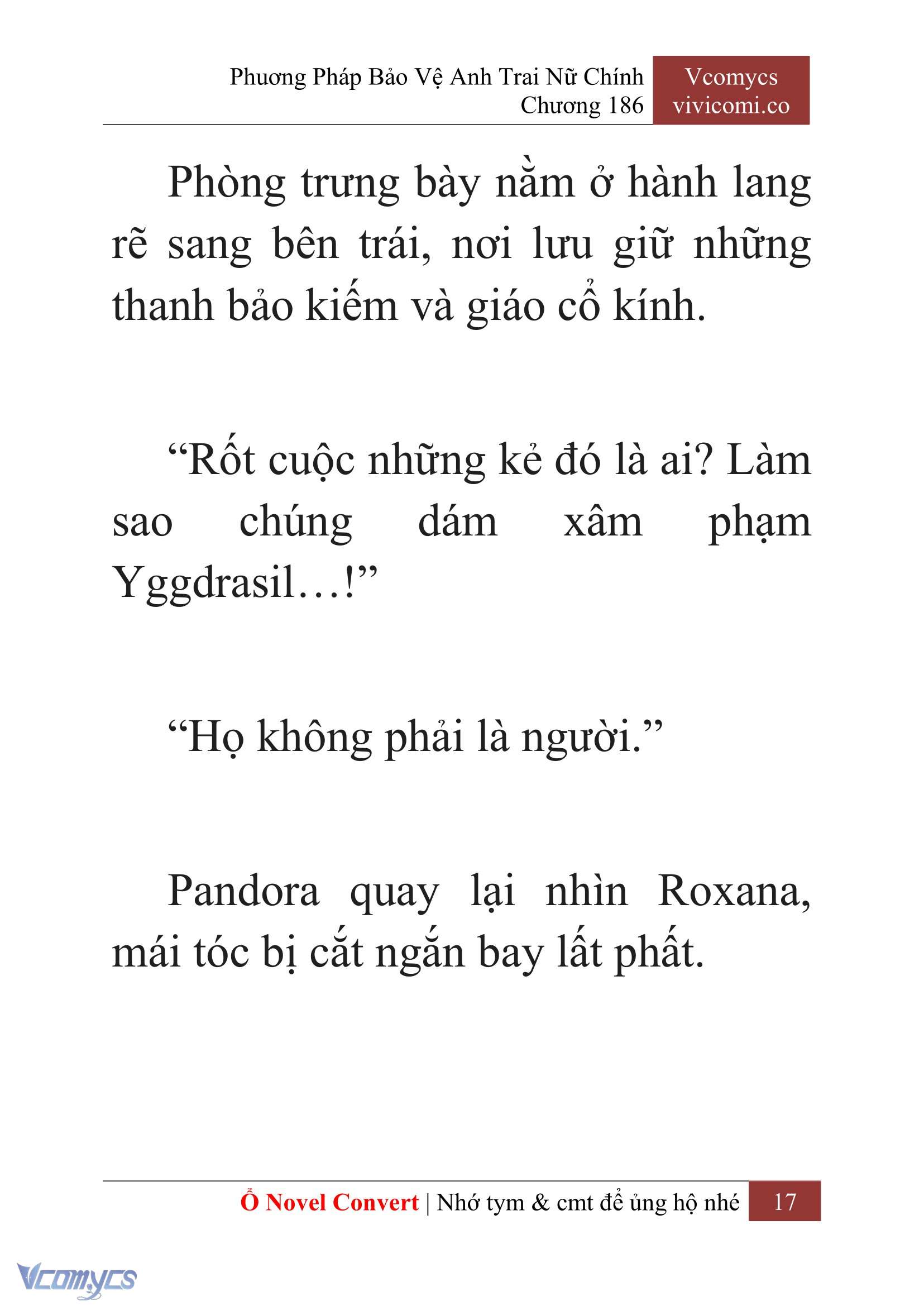 [Novel] Phương Pháp Bảo Vệ Anh Trai Nữ Chính Chap 186 - Trang 2