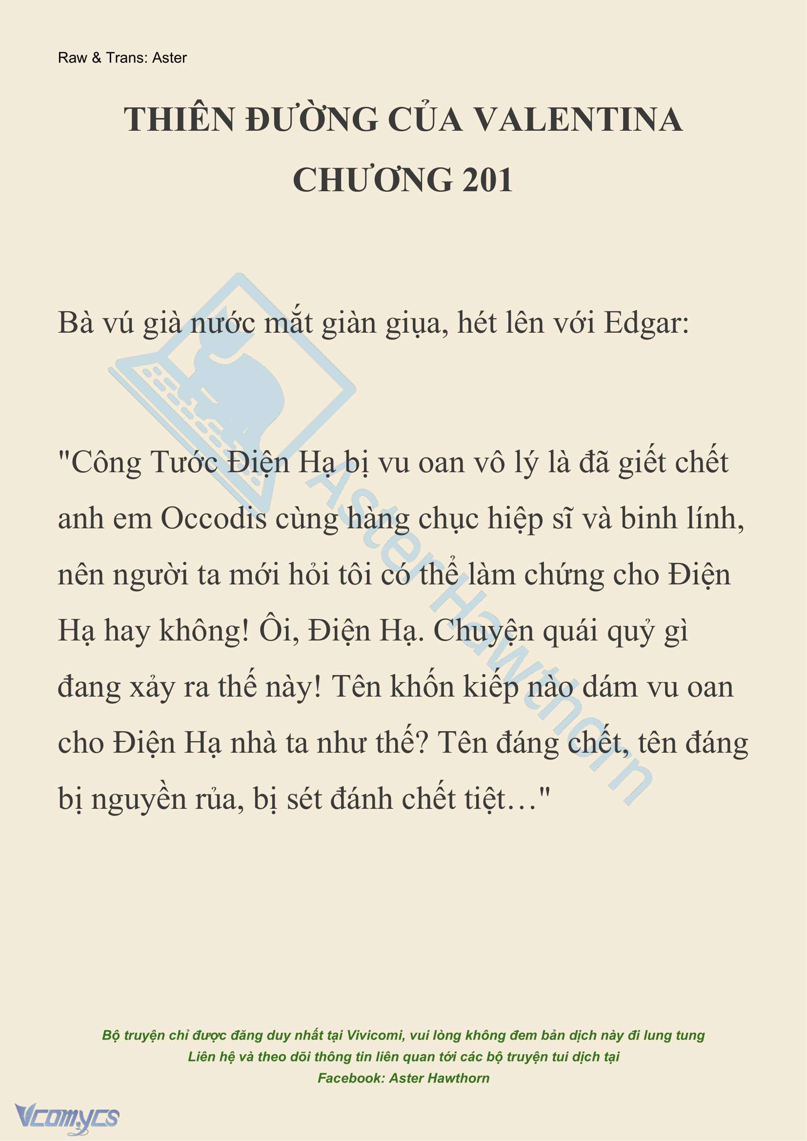 [NOVEL] Thiên Đường Của Valentina Chap 201 - Trang 2