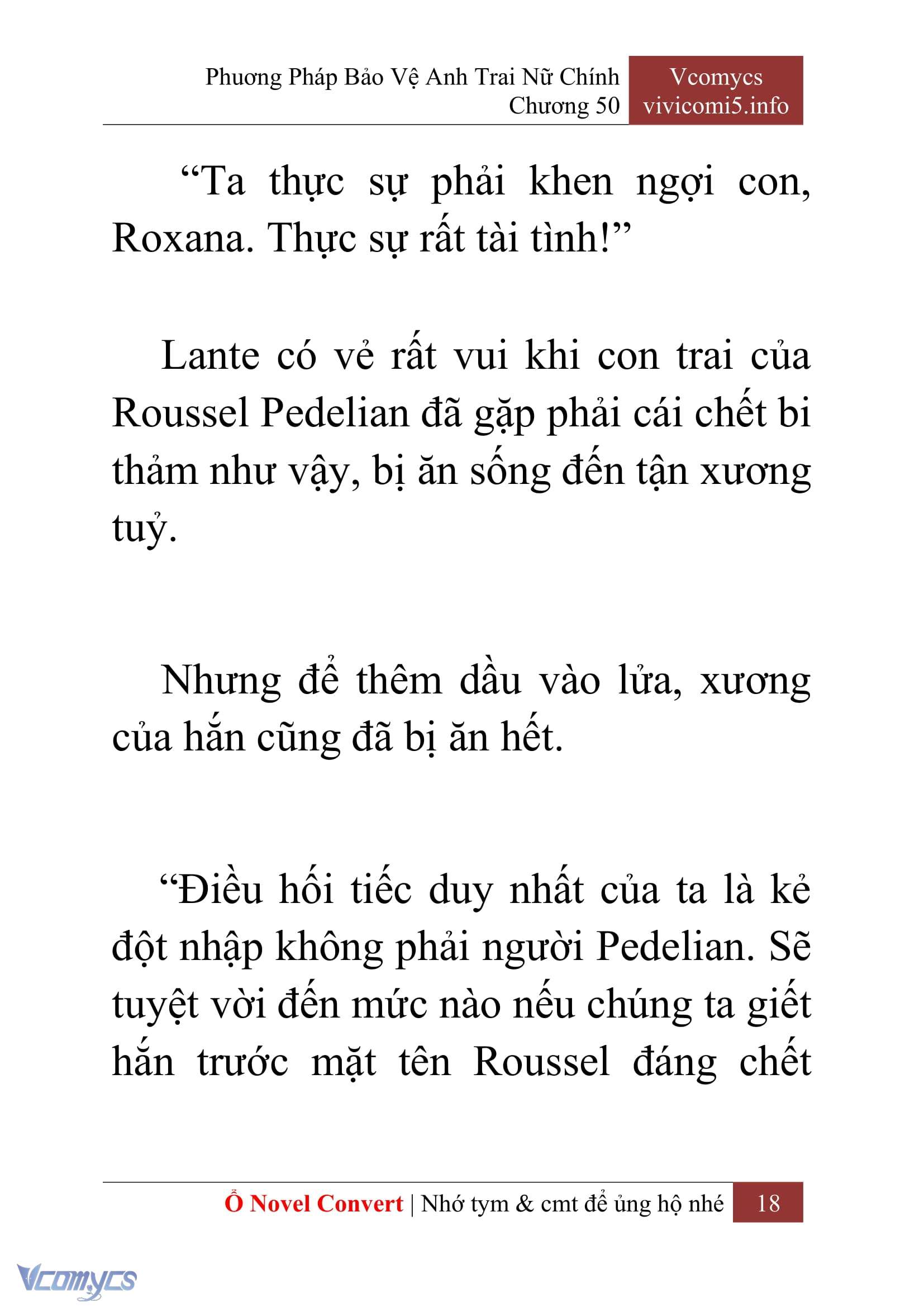 [Novel] Phương Pháp Bảo Vệ Anh Trai Nữ Chính Chap 50 - Trang 2