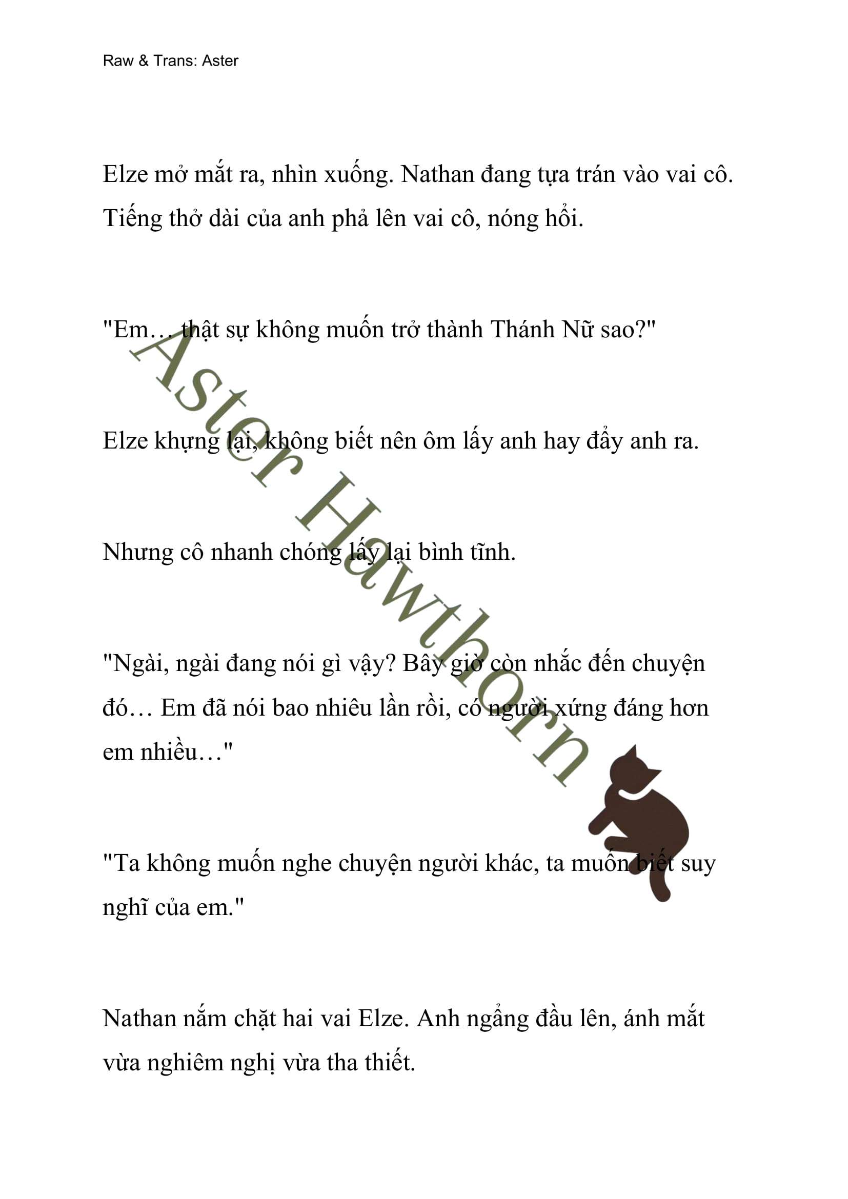 [NOVEL] Anh Hùng Khao Khát Sự Sa Ngã Của Thánh Nữ Chap 8 - Trang 2