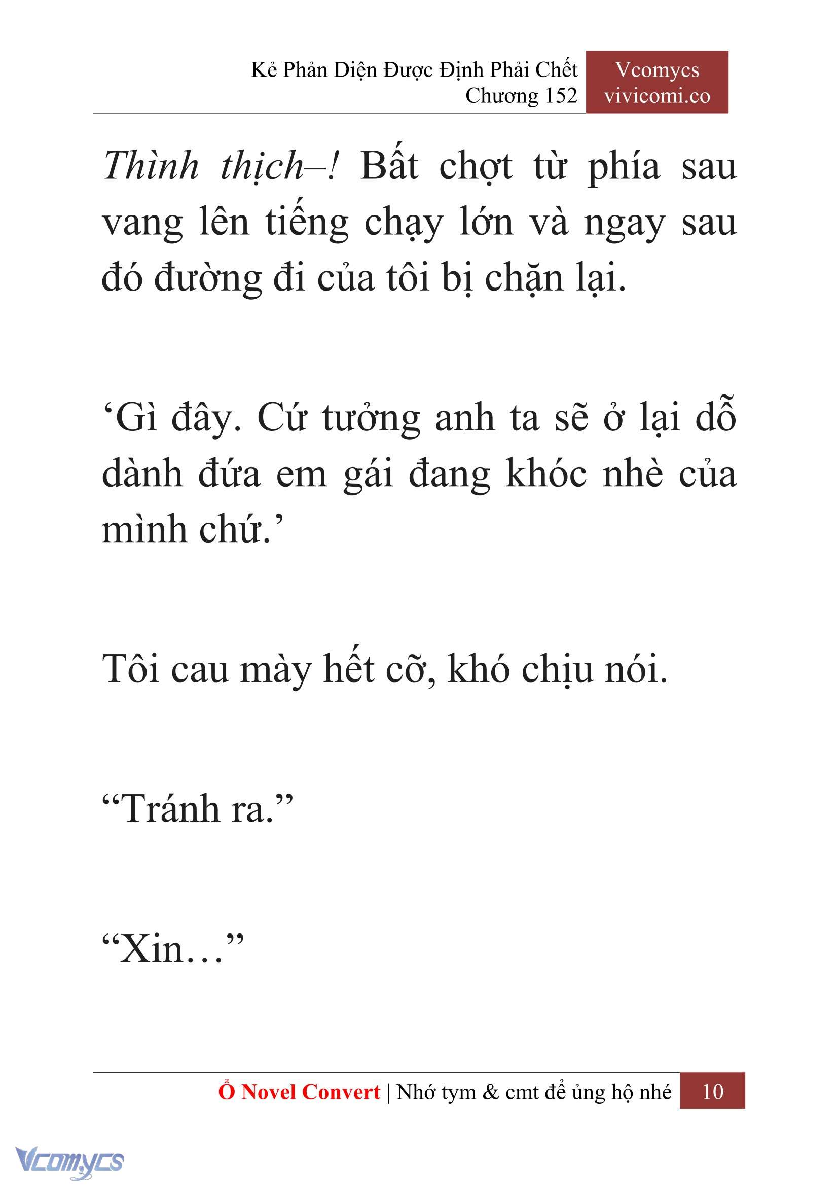 [Novel] Kẻ Phản Diện Được Định Phải Chết Chap 152 - Next Chap 153