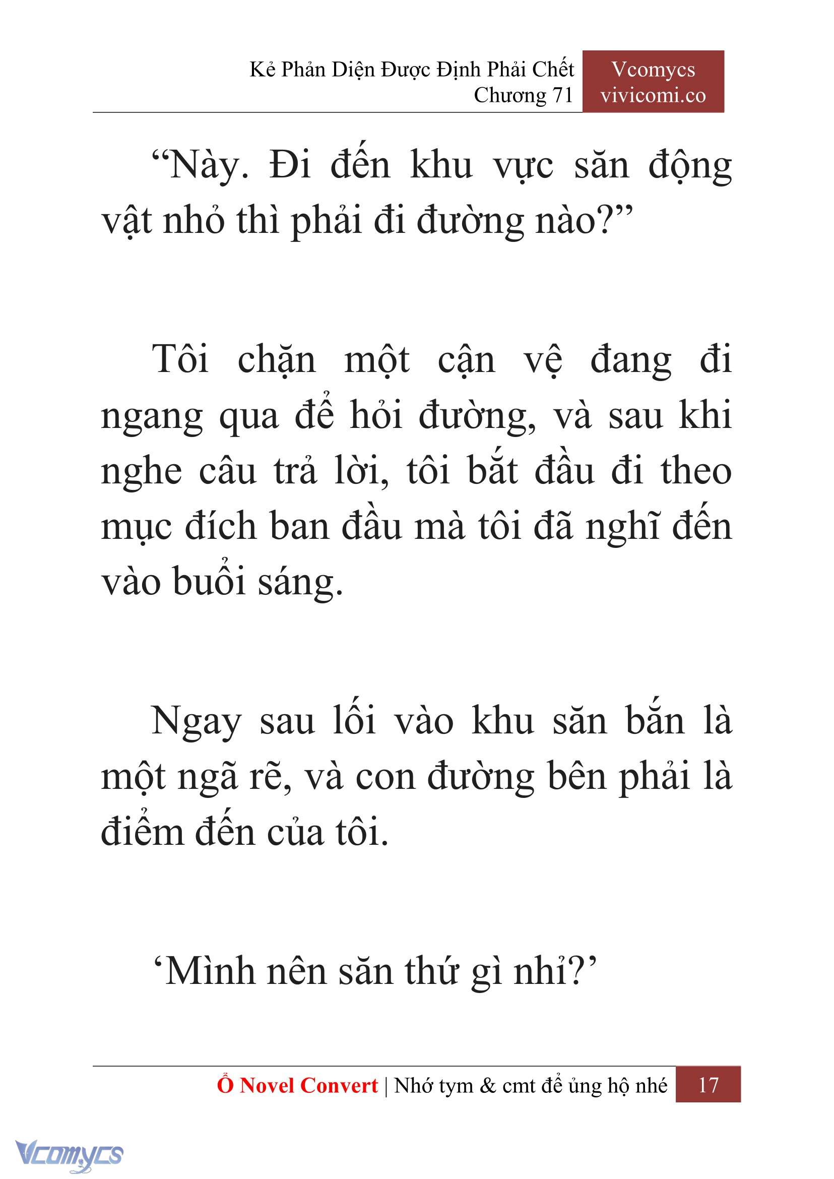 [Novel] Kẻ Phản Diện Được Định Phải Chết Chap 71 - Trang 2