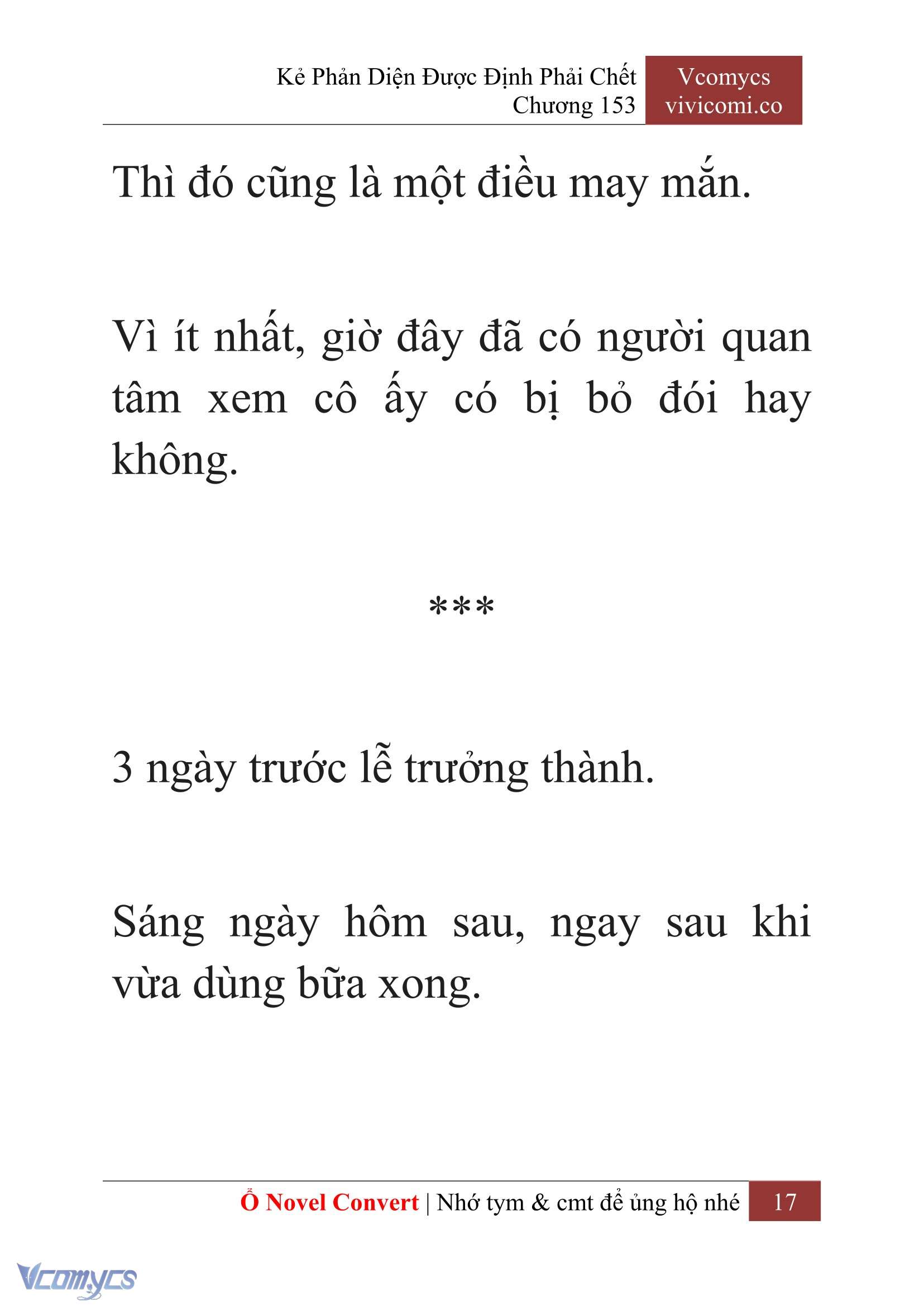 [Novel] Kẻ Phản Diện Được Định Phải Chết Chap 153 - Trang 2