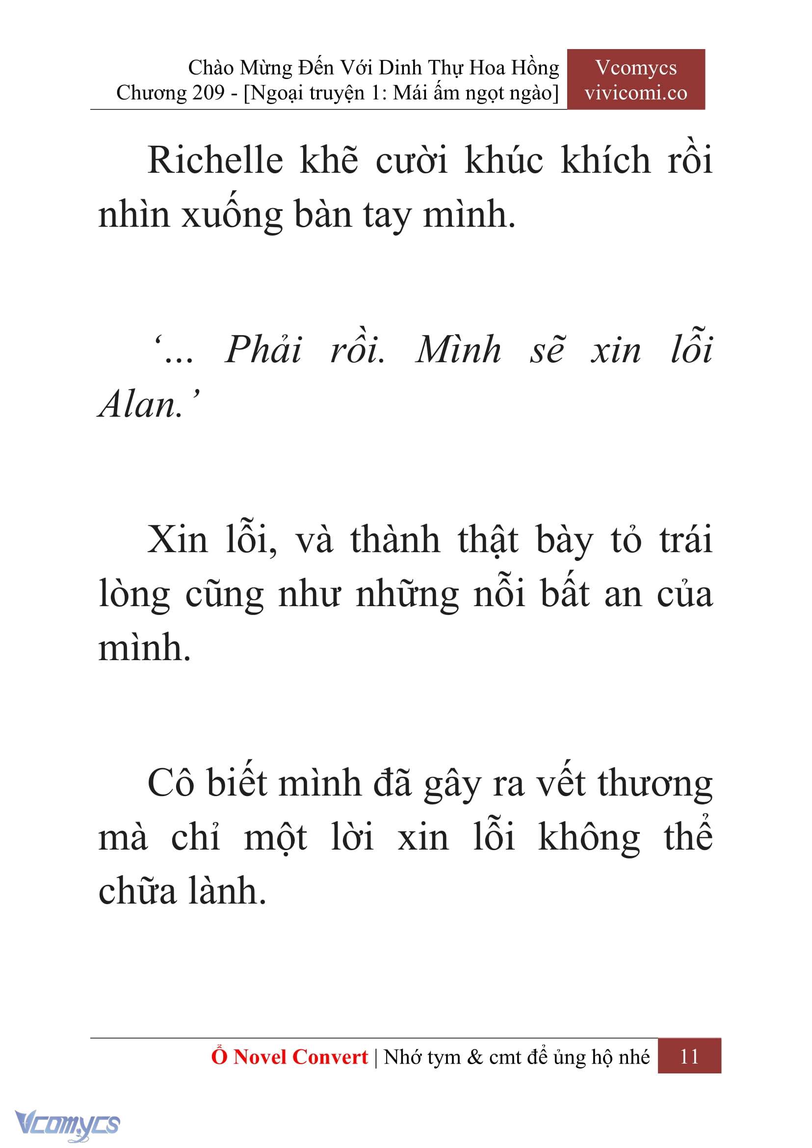 [Novel] Chào Mừng Đến Với Dinh Thự Hoa Hồng Chap 209 - Trang 2