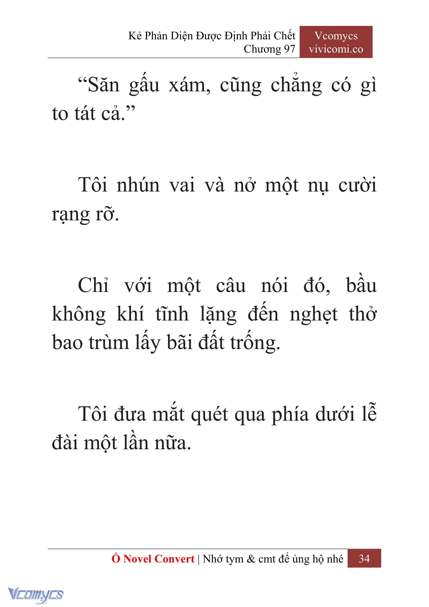 [Novel] Kẻ Phản Diện Được Định Phải Chết Chap 97 - Next Chap 98