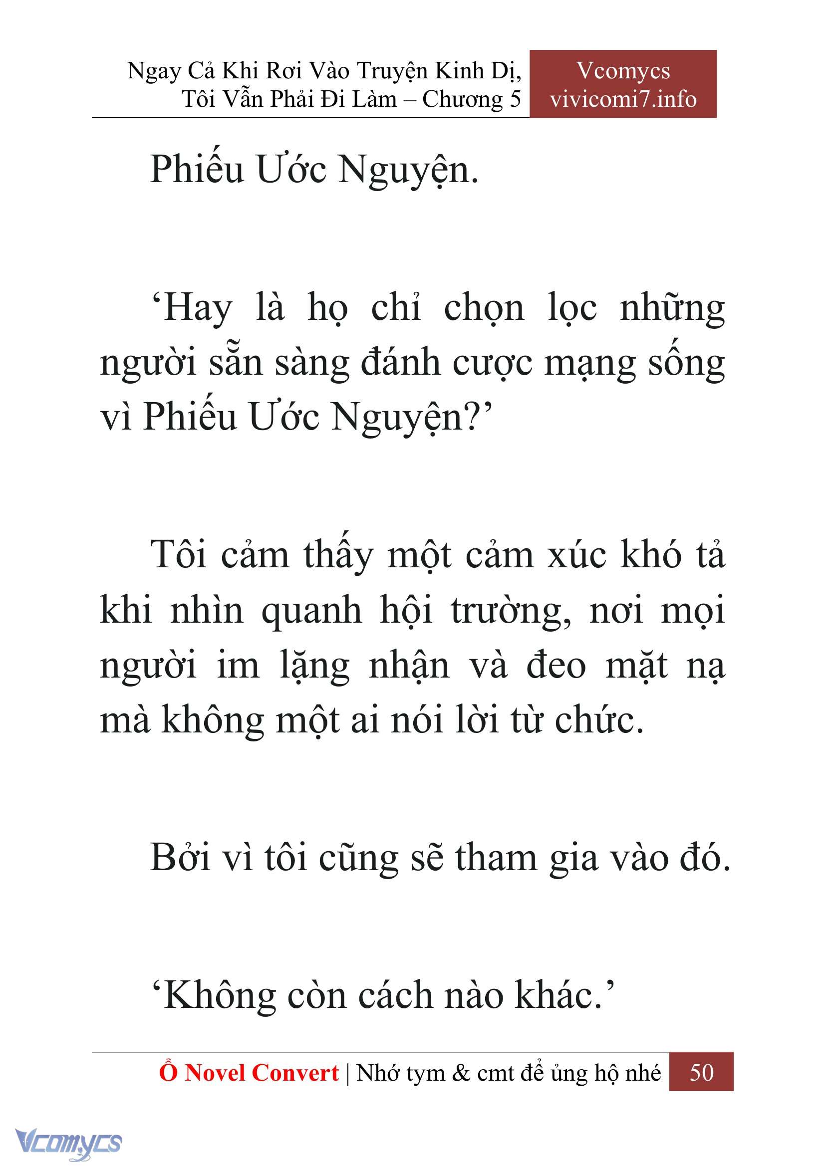 [Novel] Ngay Cả Khi Rơi Vào Truyện Kinh Dị, Tôi Vẫn Phải Đi Làm Chap 5 - Trang 2