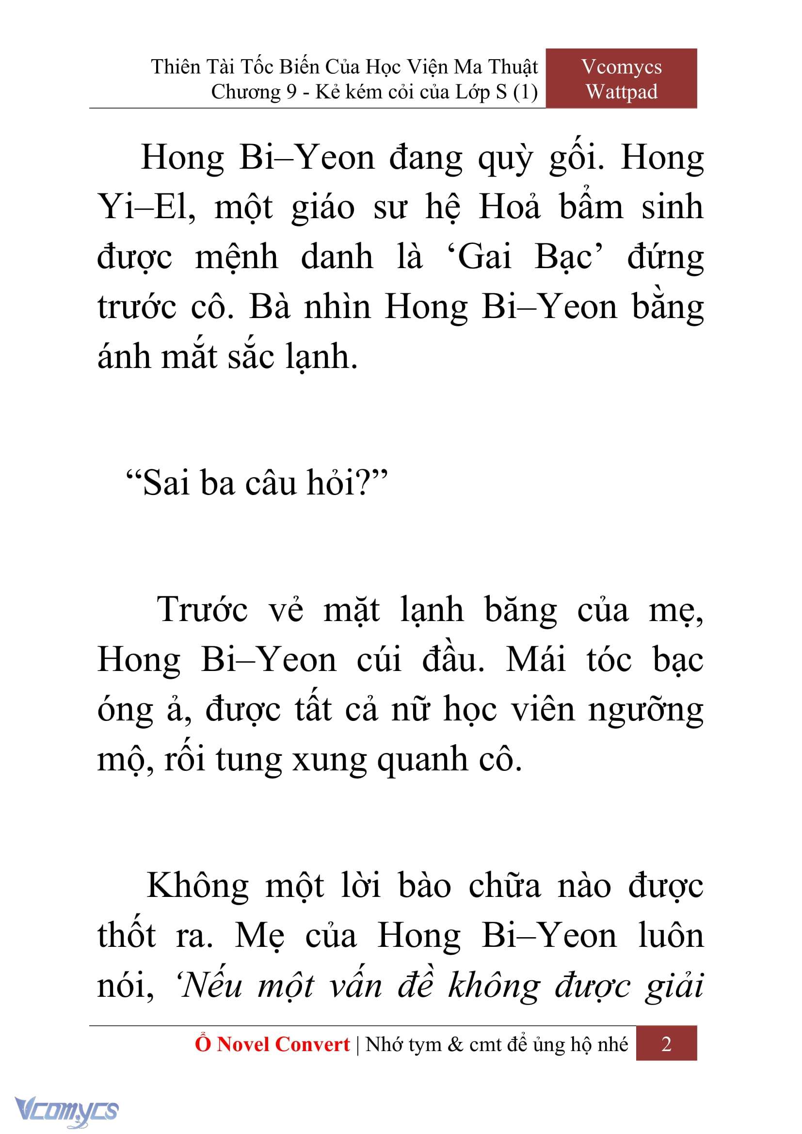 [Novel] Thiên Tài Tốc Biến Của Học Viện Ma Thuật Chap 9 - Trang 2