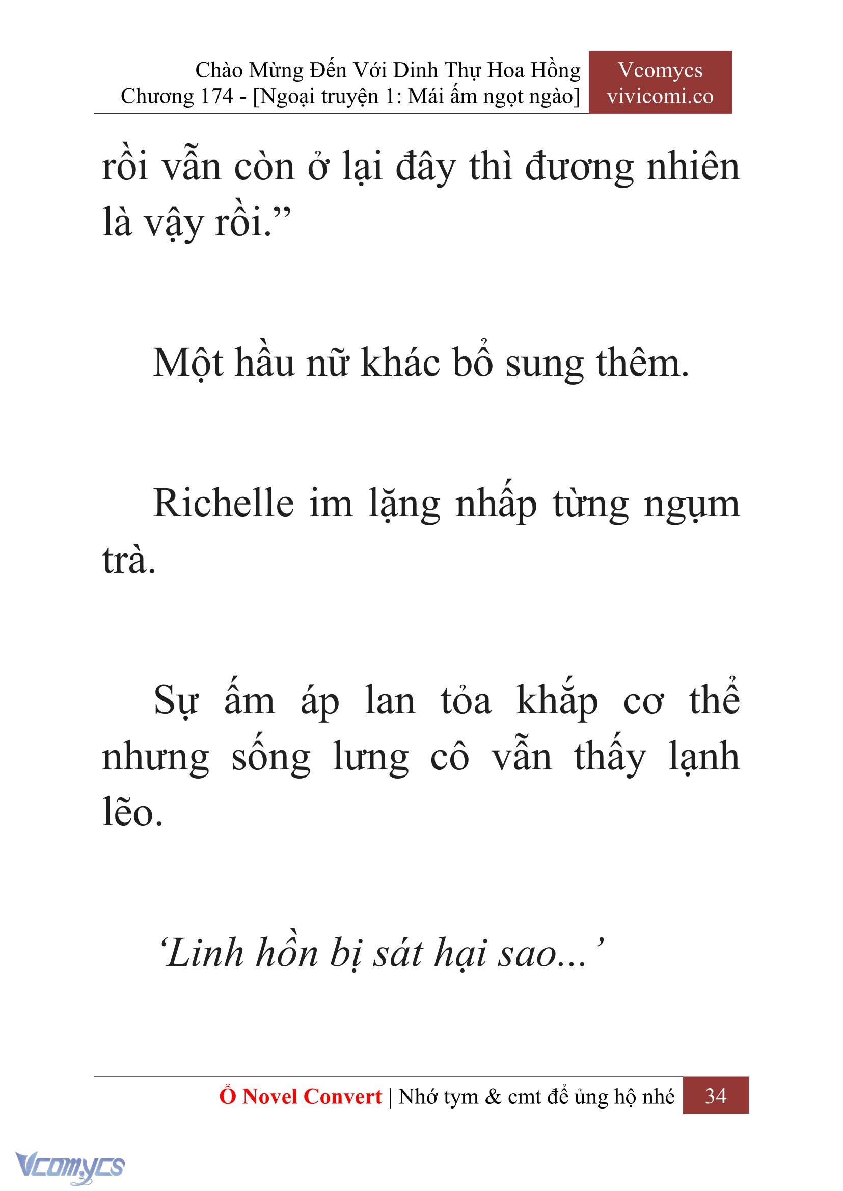 [Novel] Chào Mừng Đến Với Dinh Thự Hoa Hồng Chap 174 - Trang 2