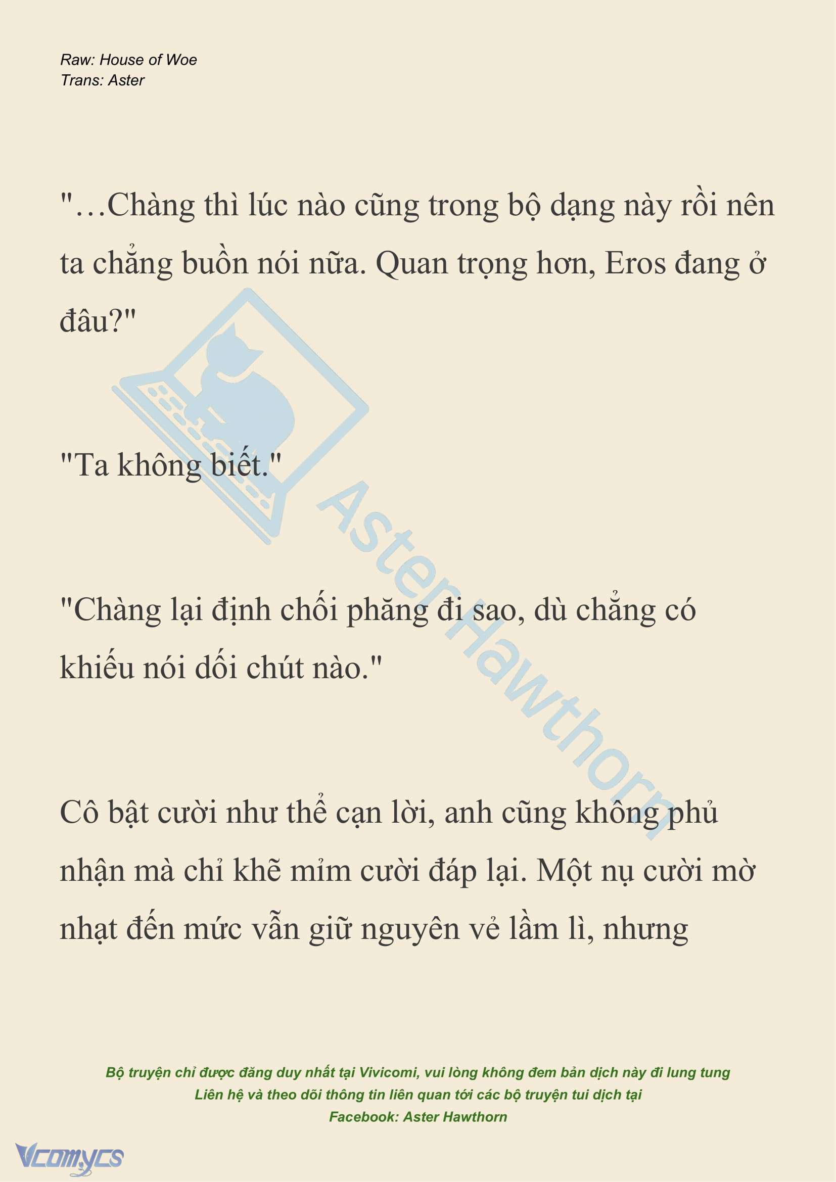 [NOVEL] Dành Cho Các Nữ Thần: Dành cho Psyche Chap 37 - Trang 2