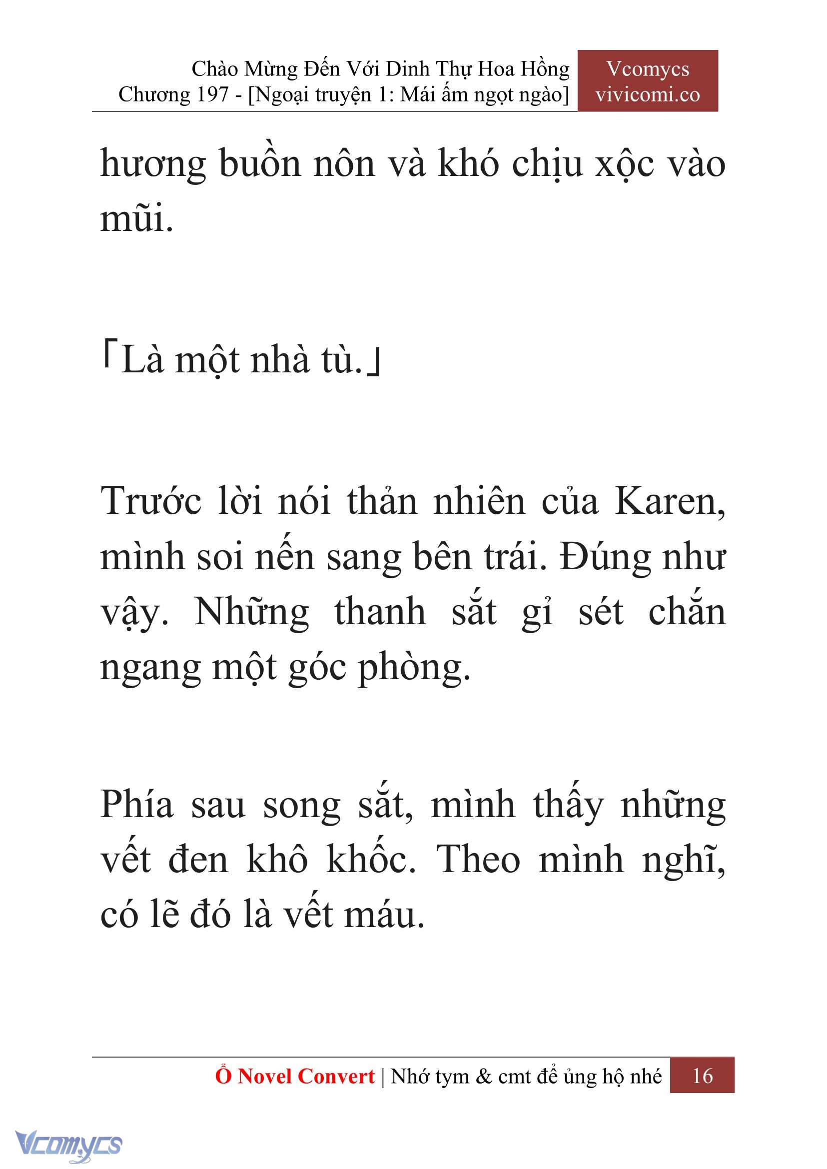 [Novel] Chào Mừng Đến Với Dinh Thự Hoa Hồng Chap 197 - Trang 2