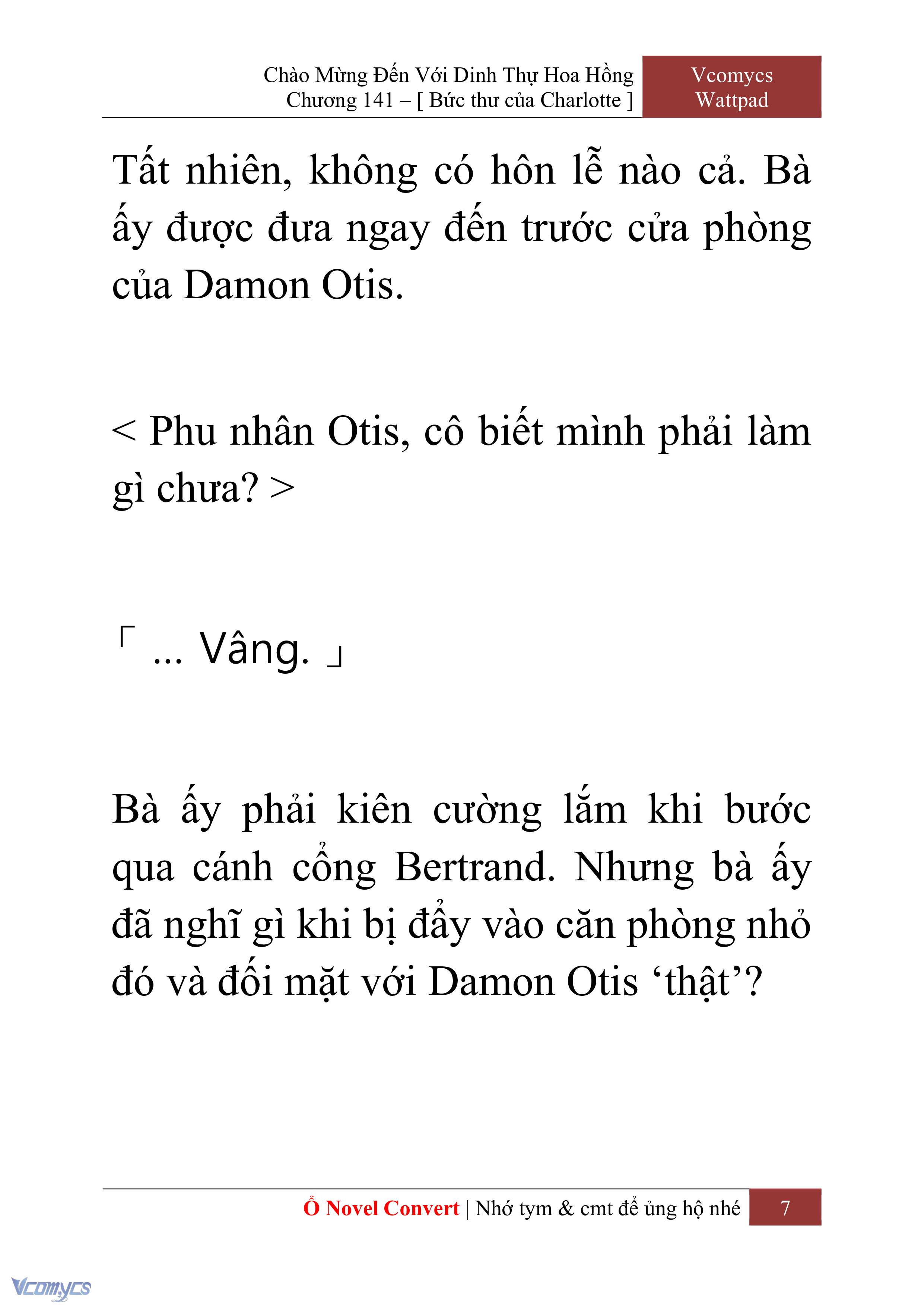 [Novel] Chào Mừng Đến Với Dinh Thự Hoa Hồng Chap 141 - Trang 2