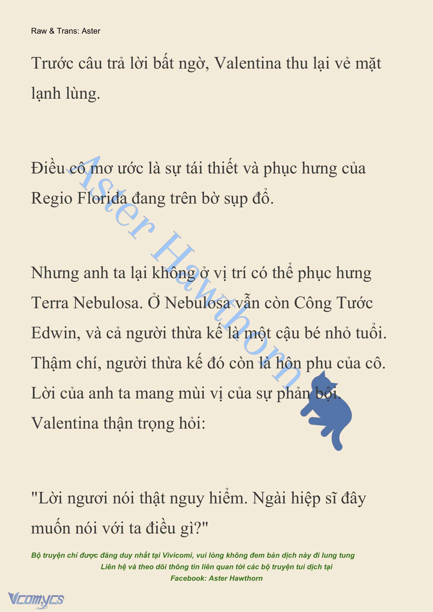 [NOVEL] Thiên Đường Của Valentina Chap 11 - Trang 2
